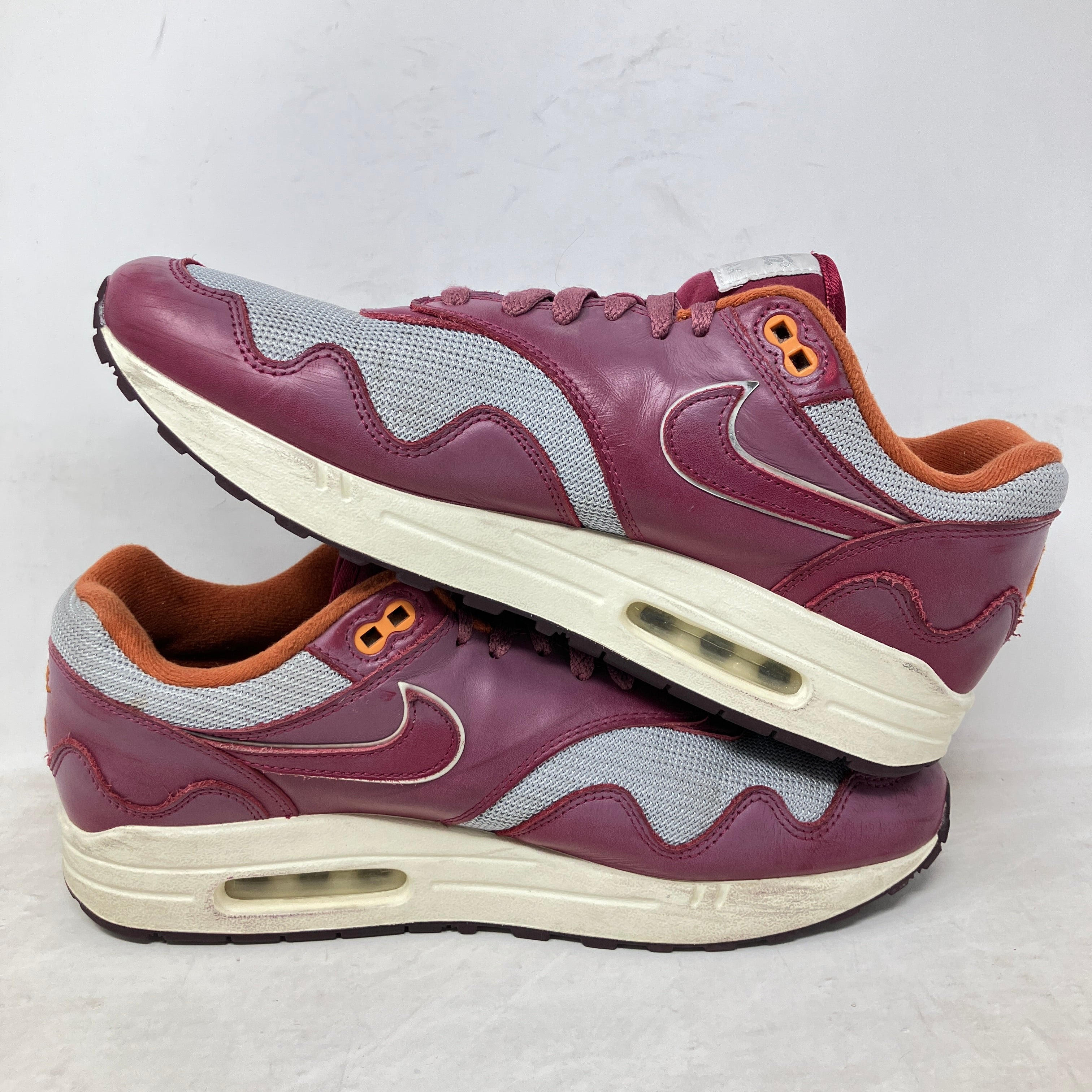 Nike Air Max 1 Patta Waves Rush Maroon (with Bracelet)