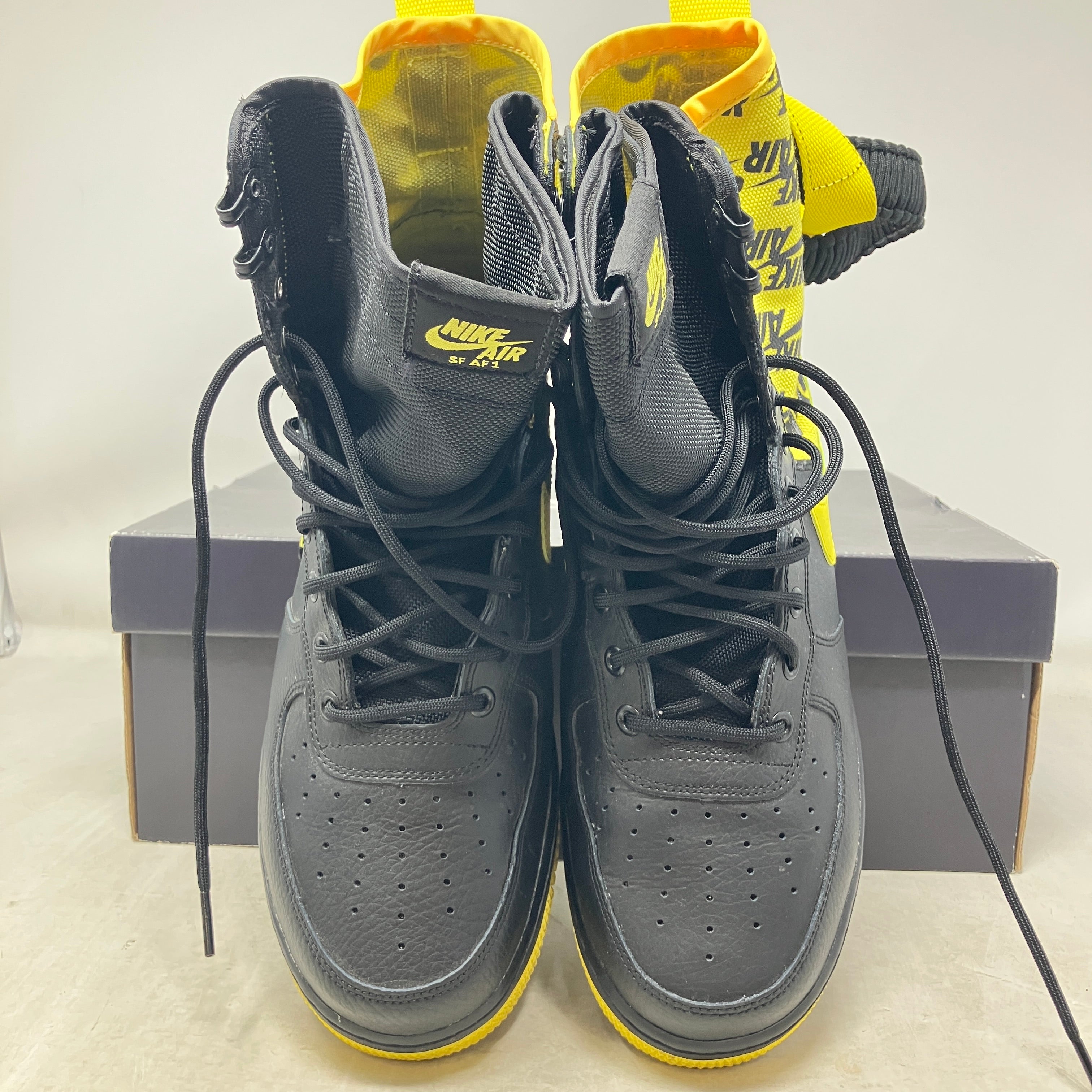 Nike SF Air Force 1 High Black Dynamic Yellow