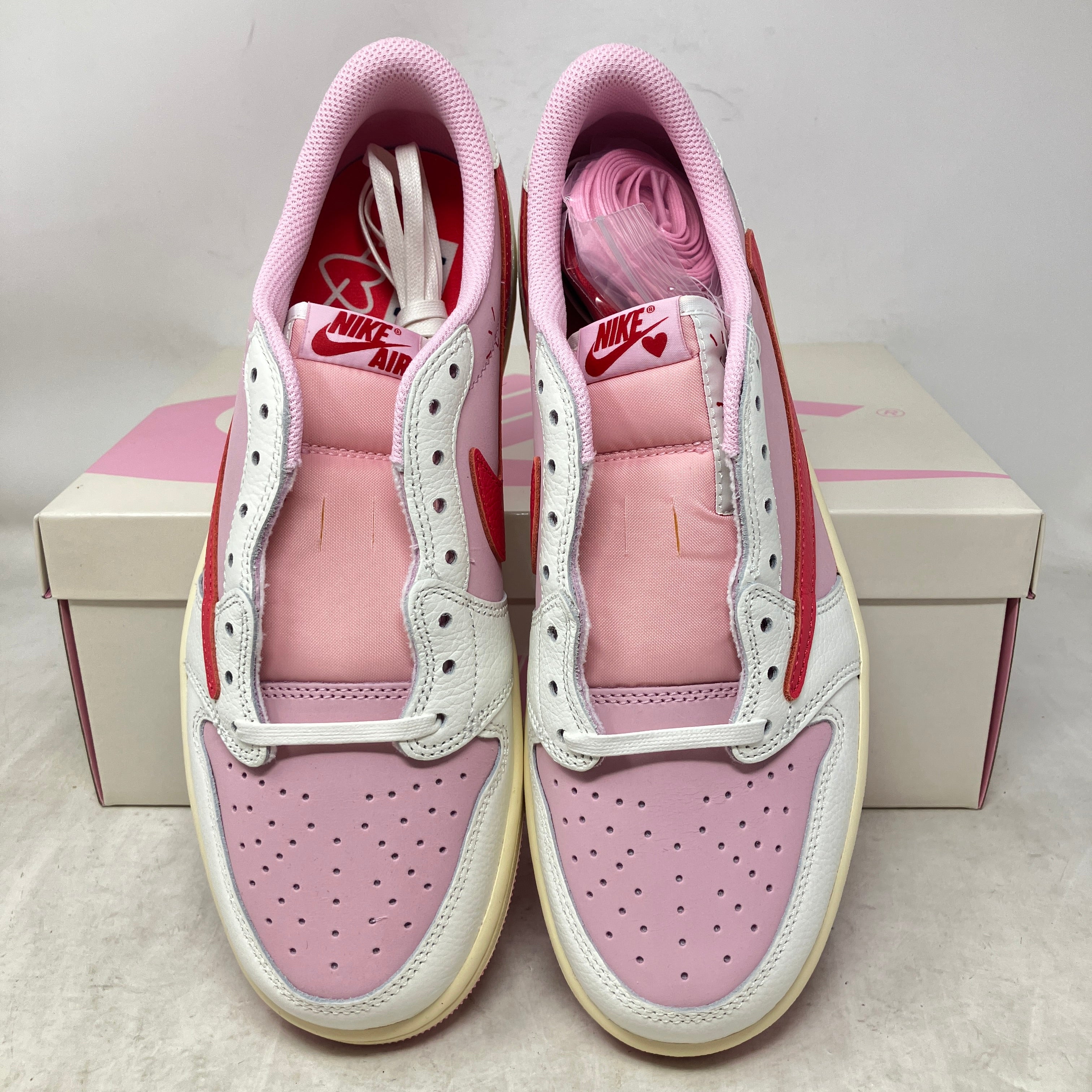 Jordan 1 Retro Low OG SP Travis Scott Sail Tropical Pink