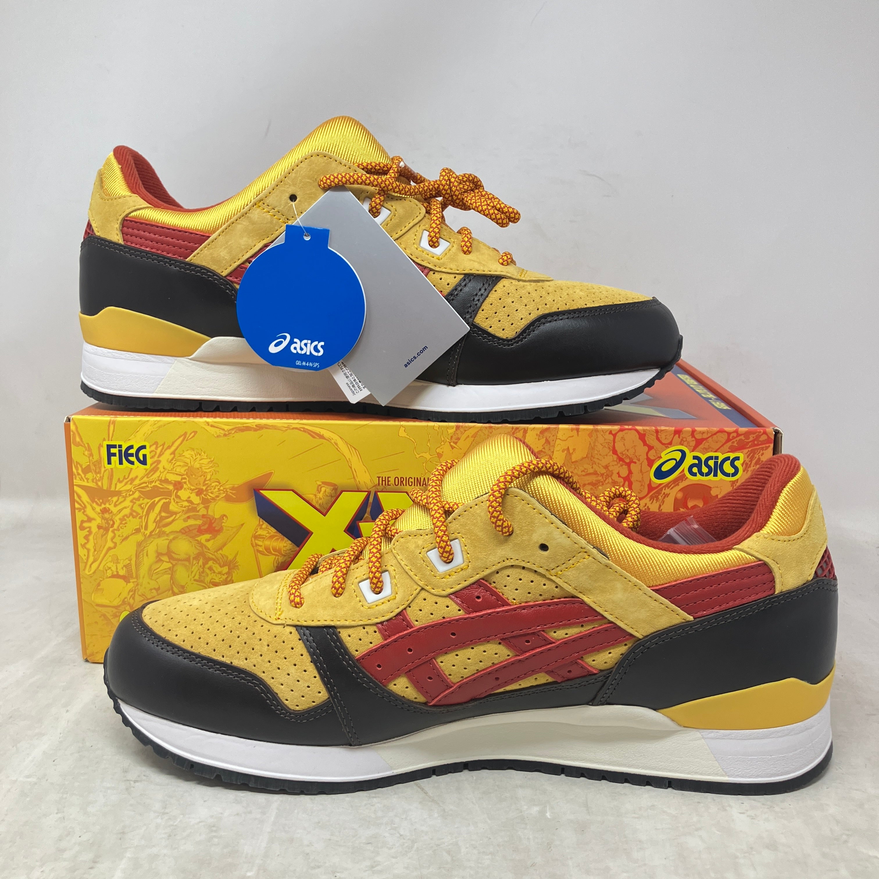 ASICS Gel-Lyte III '07 Remastered Kith Marvel X-Men Wolverine 1980 Opened Box (Trading Card Not Included)