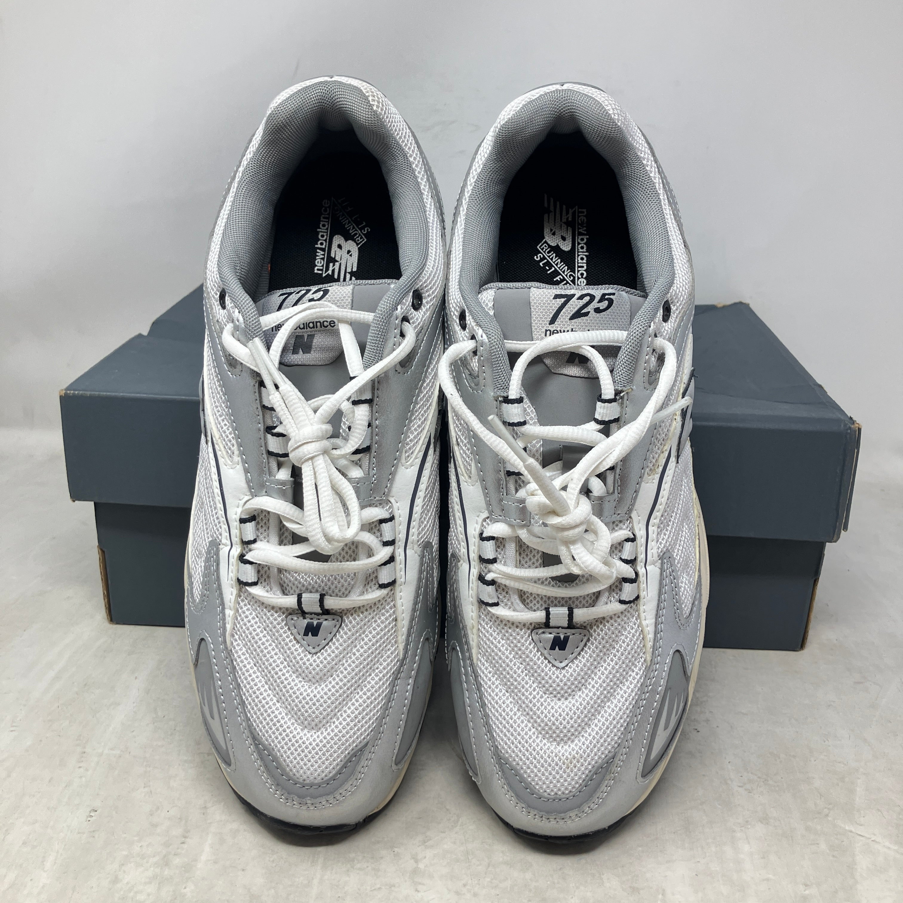 New Balance 725v1 Metallic Silver Slate Grey