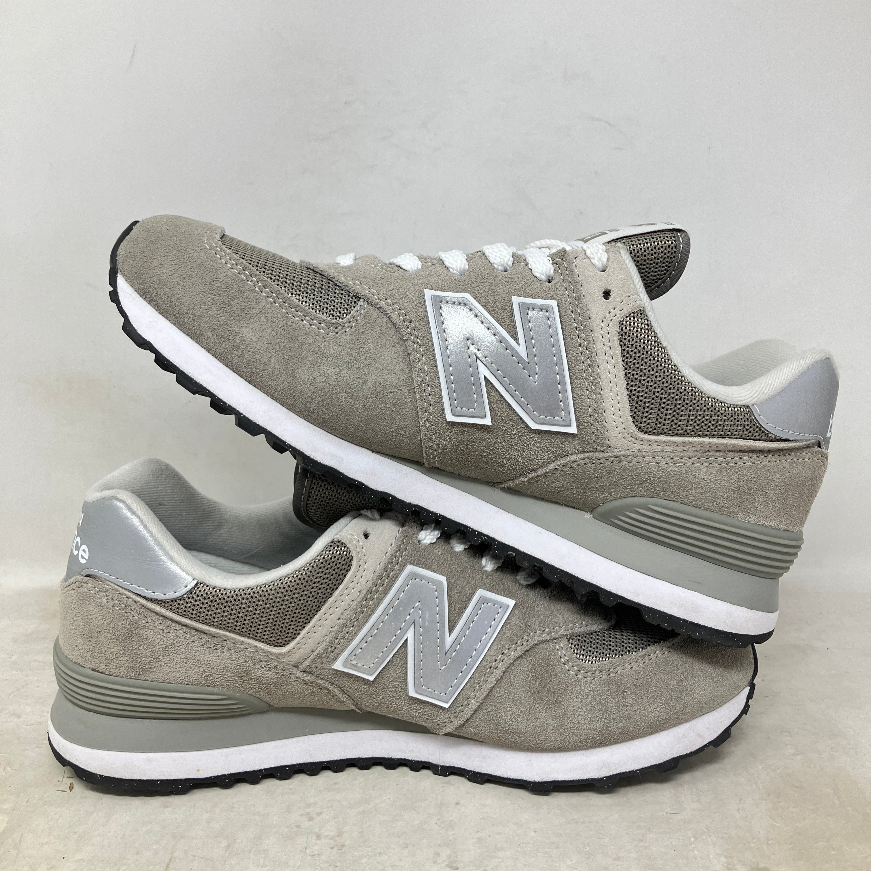 New Balance 574 Grey White