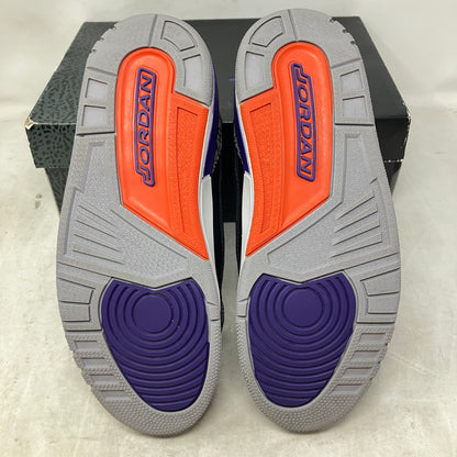 Jordan 3 Retro Black Court Purple
