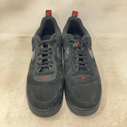 Nike Air Force 1 Low Multi-Swoosh Black Crimson