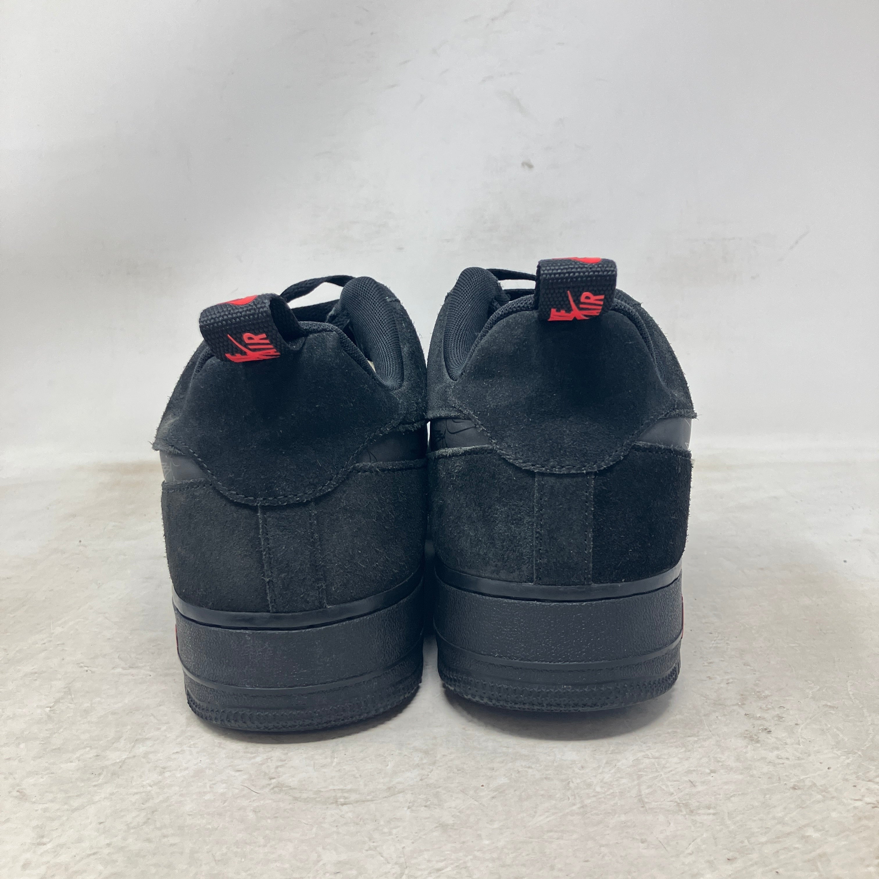 Nike Air Force 1 Low Multi-Swoosh Black Crimson