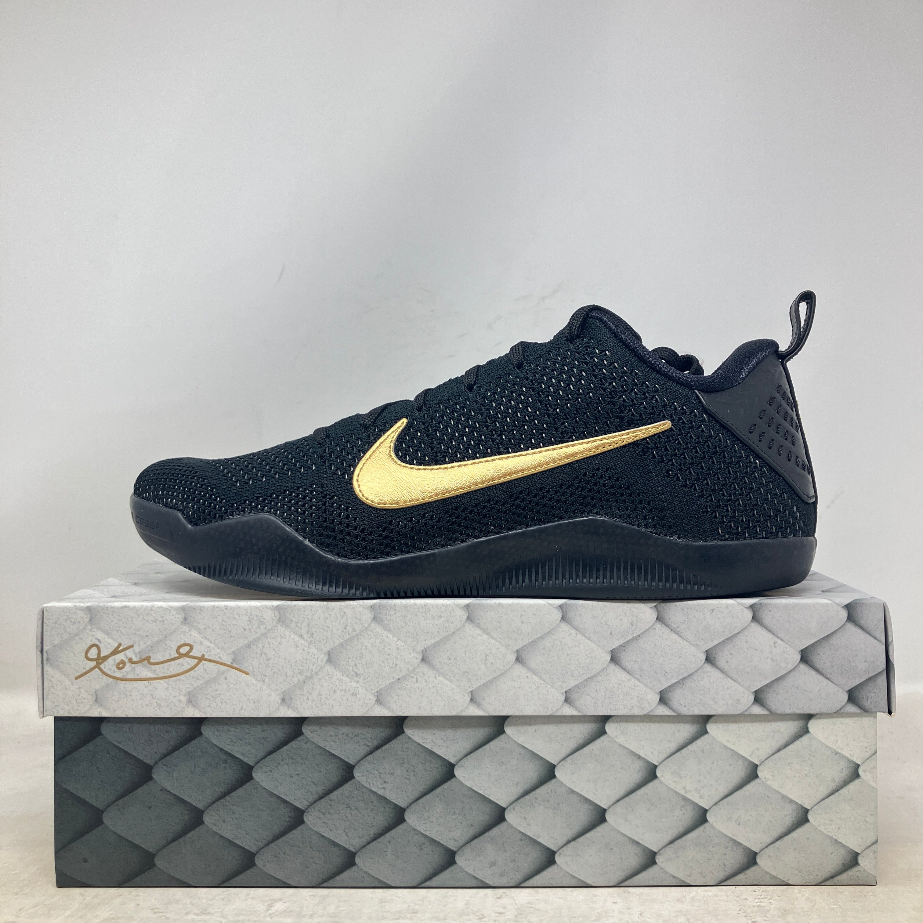 Nike Kobe 11 Elite Low Black Mamba Collection Fade to Black