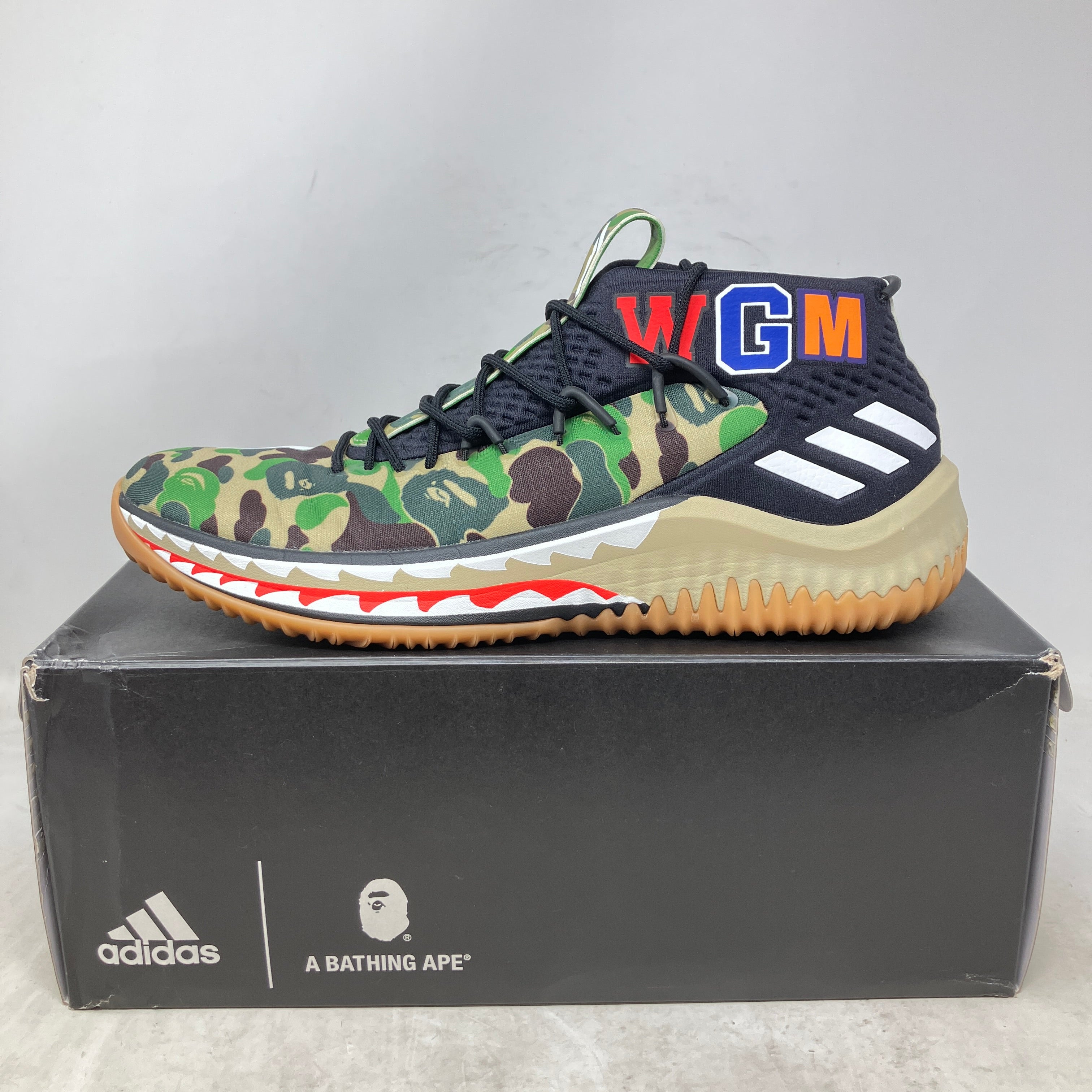 adidas Dame 4 A Bathing Ape Camo