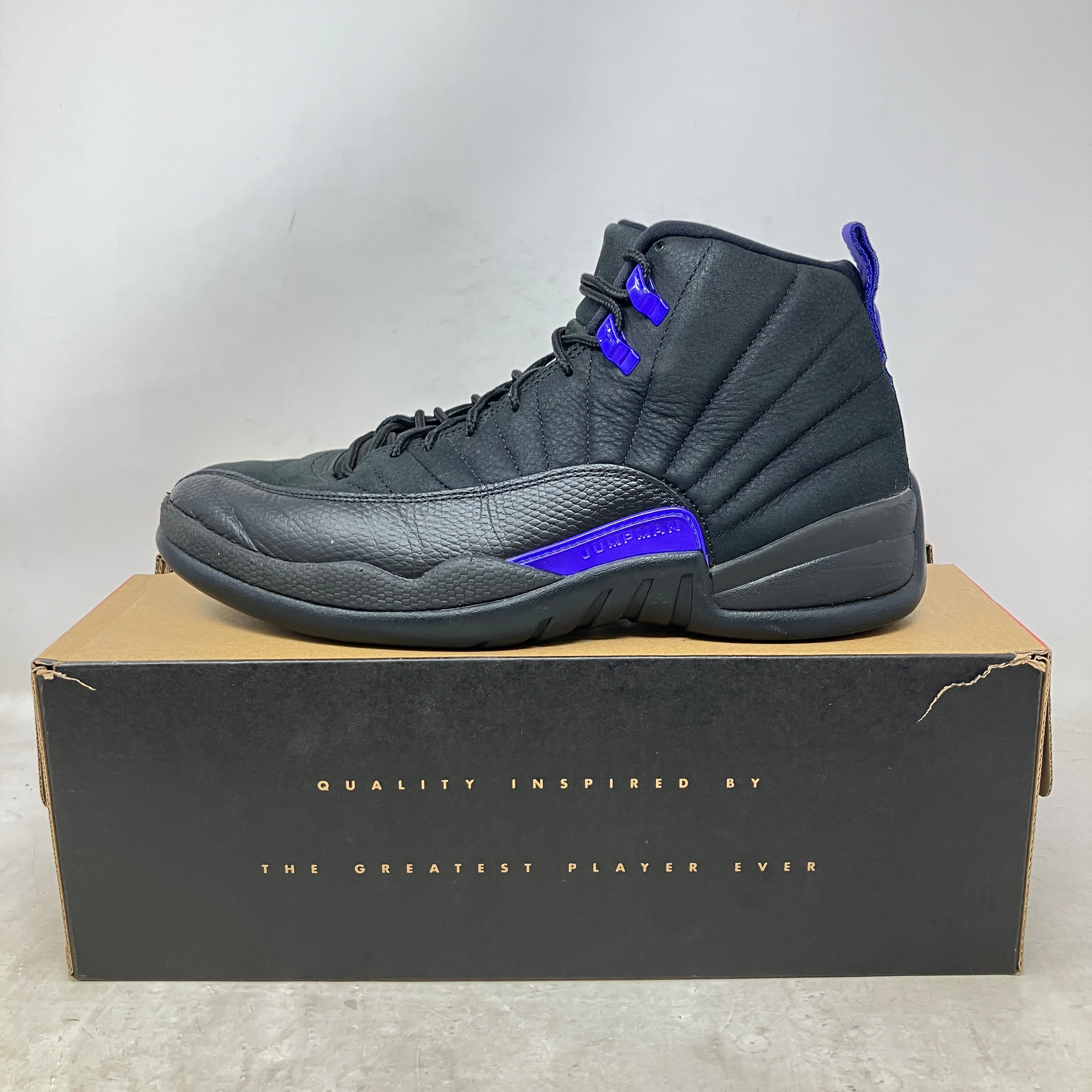 Jordan 12 Retro Black Dark Concord