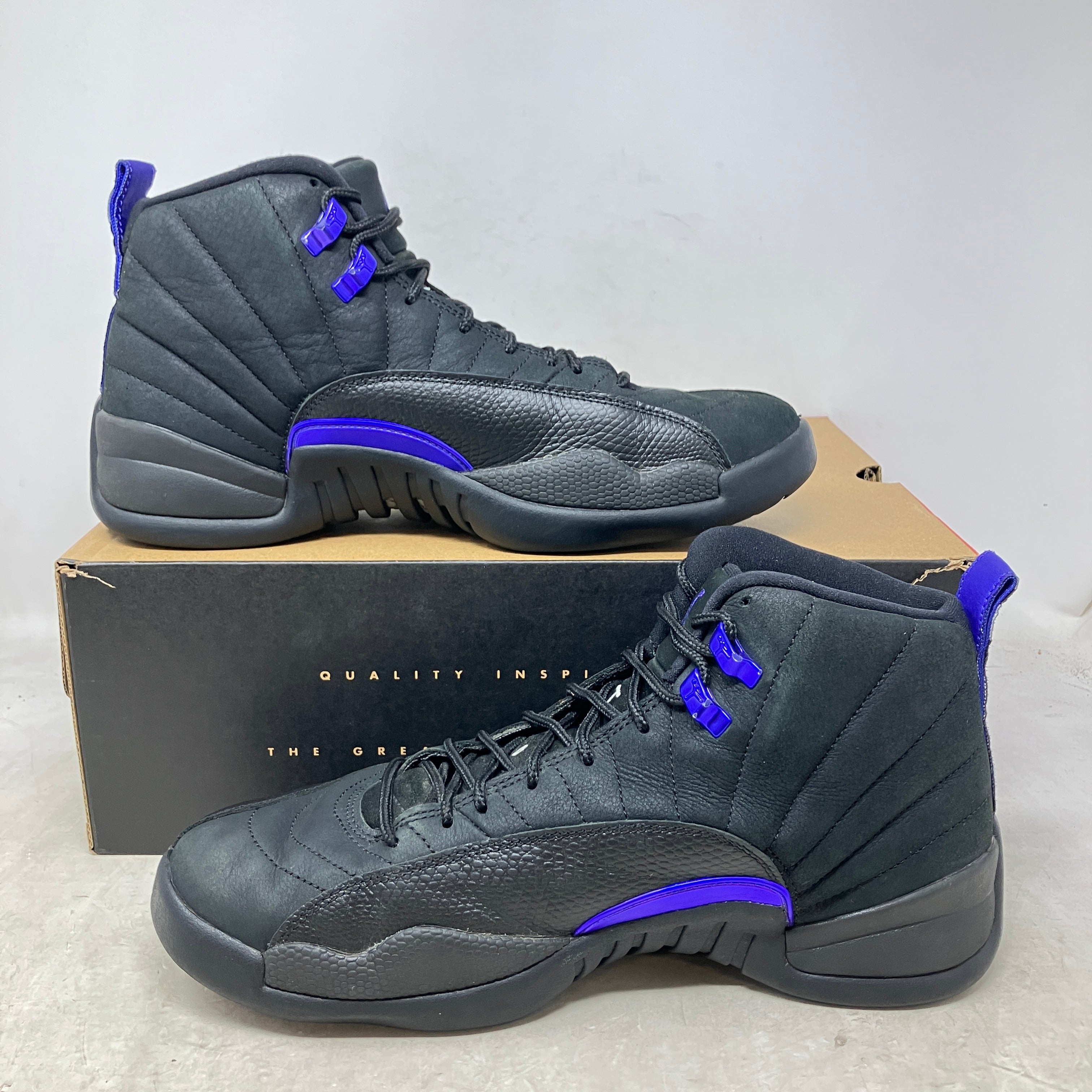 Jordan 12 Retro Black Dark Concord