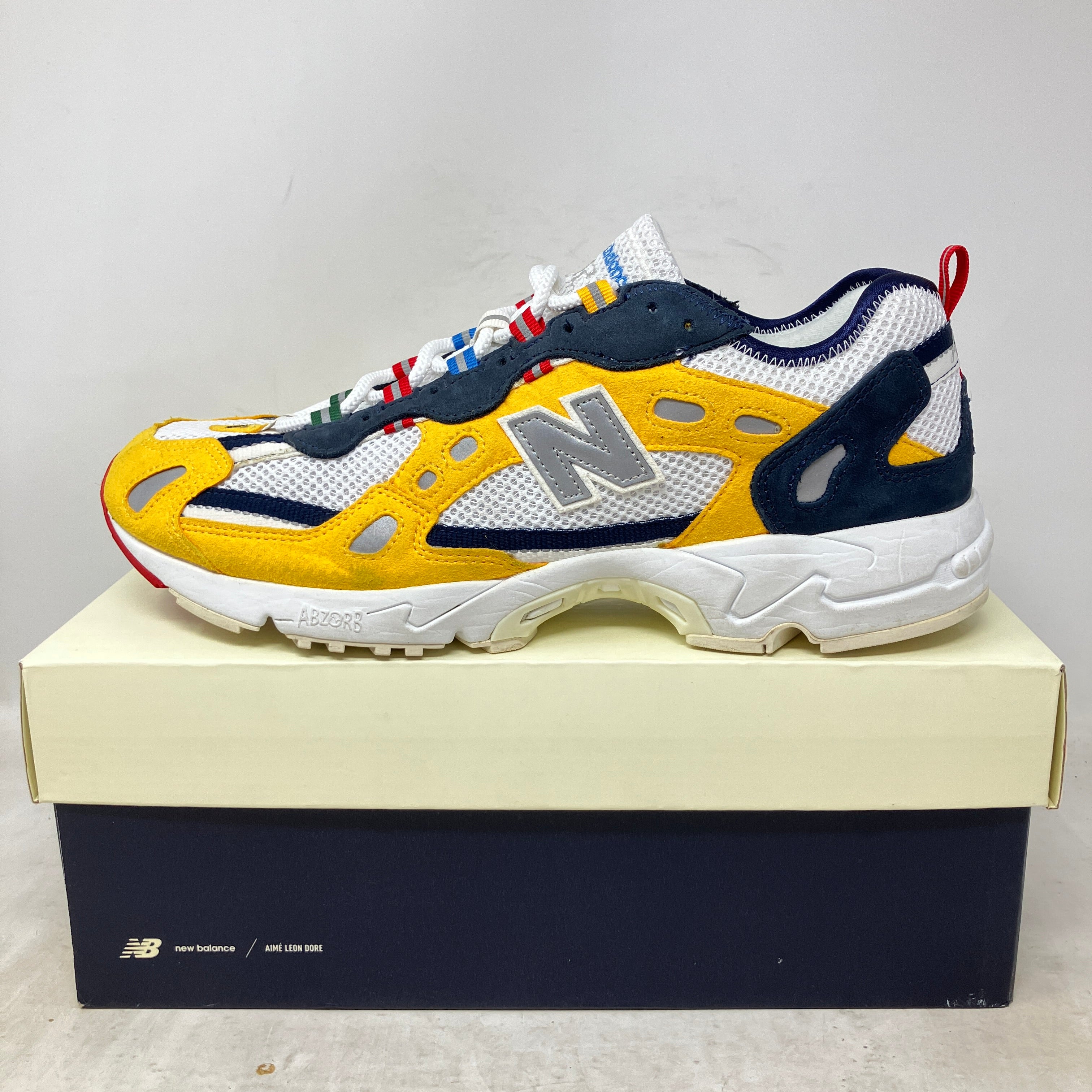 New Balance 827 Abzorb Aime Leon Dore Yellow
