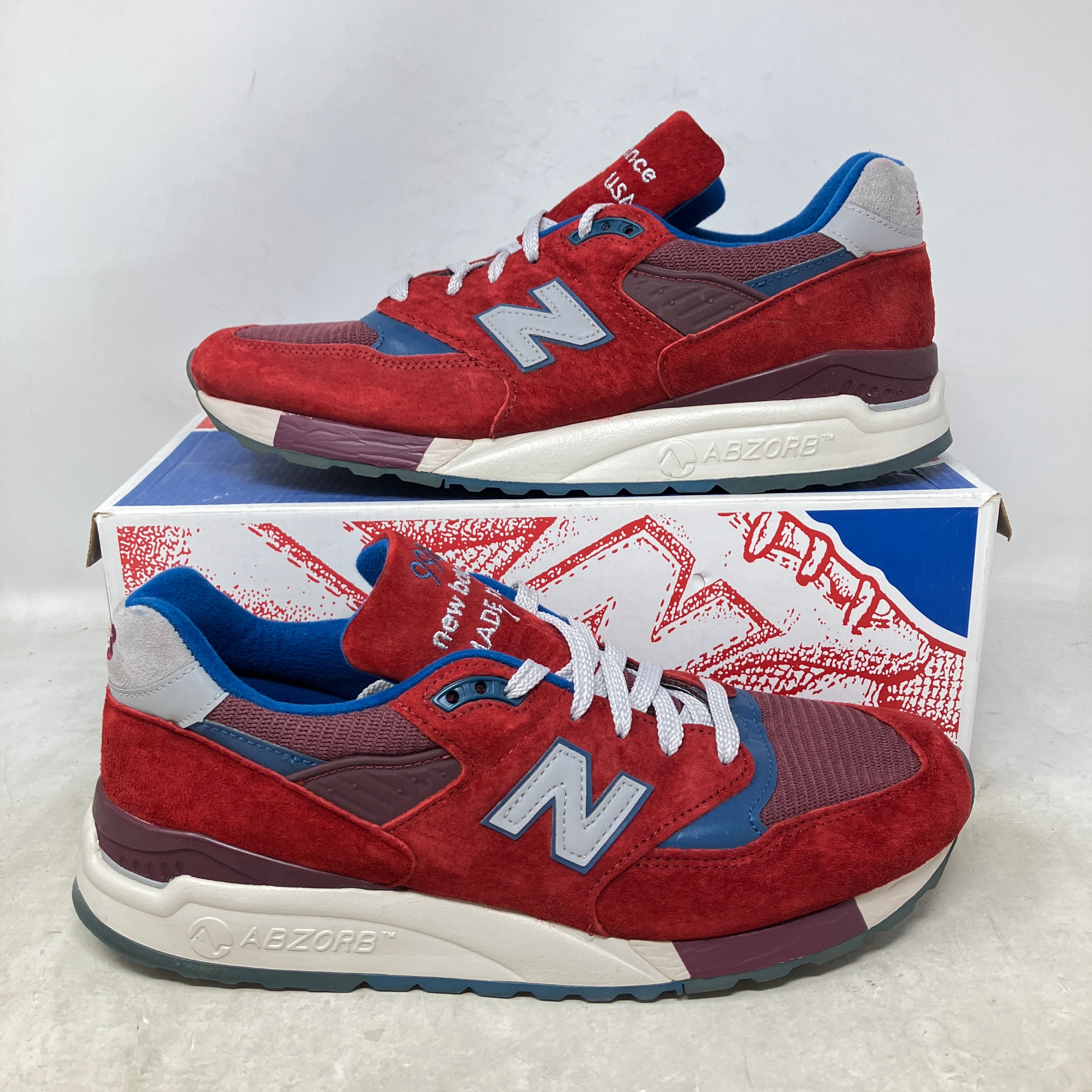 New Balance 998 Phoenix Red