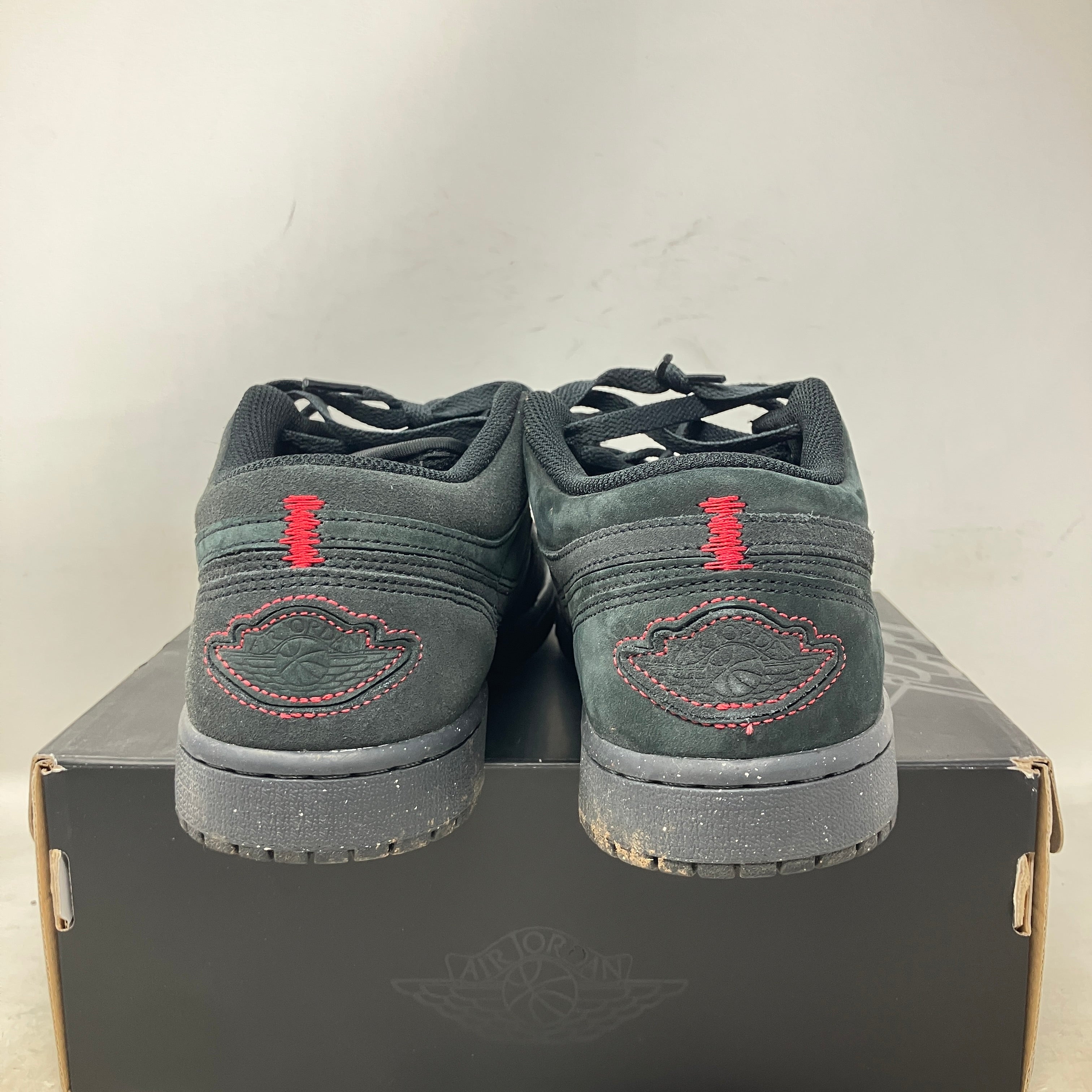 Jordan 1 Low SE Craft Dark Smoke Grey Varsity Red