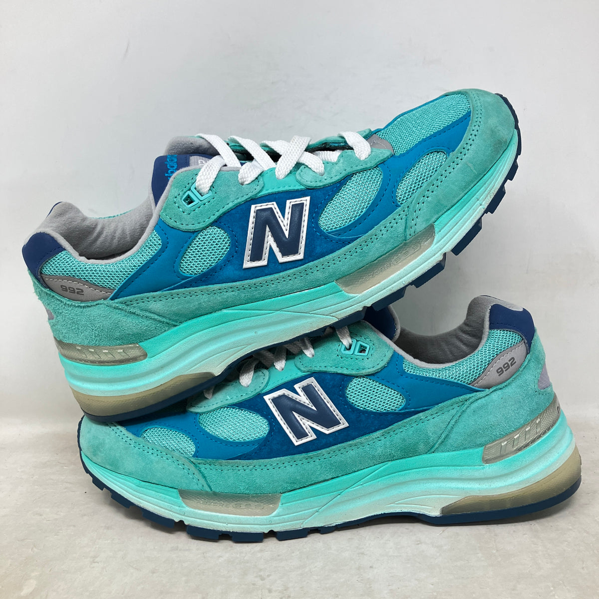 New Balance 992 MiUSA Blue Silver Metallic