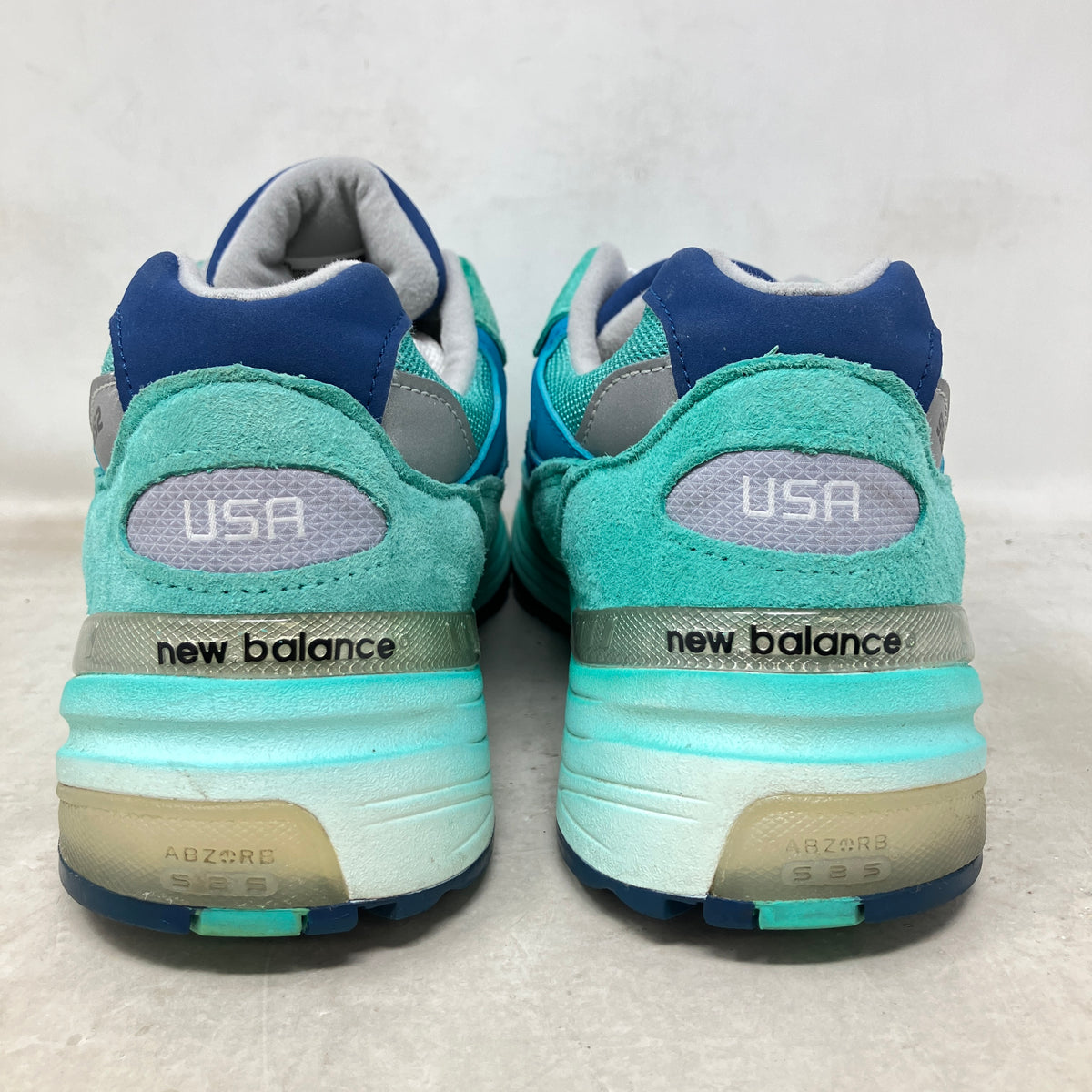New Balance 992 MiUSA Blue Silver Metallic