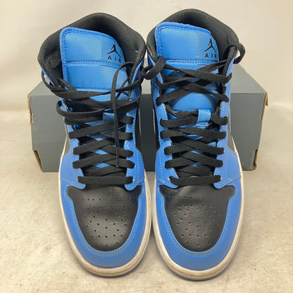 Jordan 1 Mid University Blue Black
