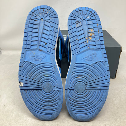 Jordan 1 Mid University Blue Black