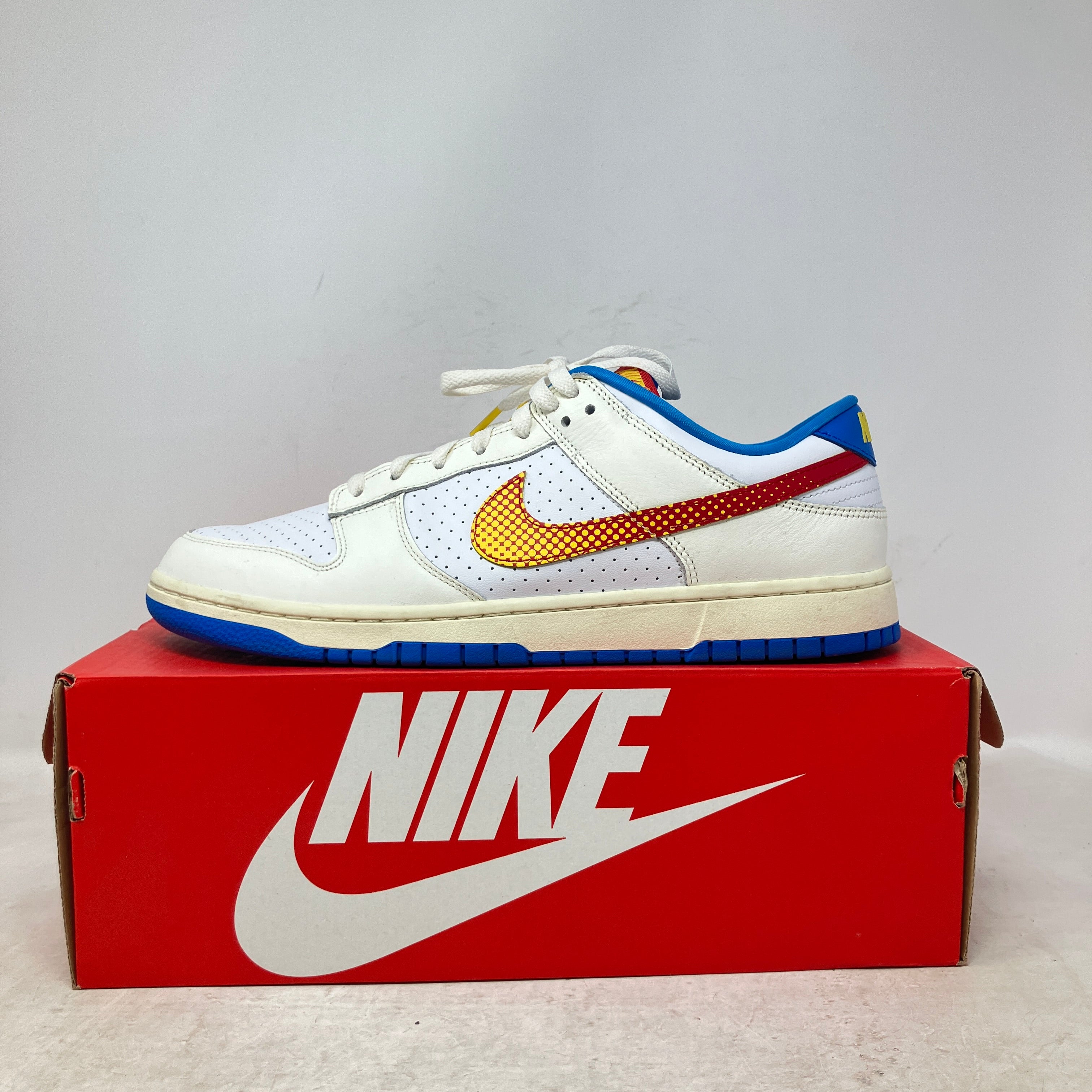 Nike Dunk Low Retro SE Pop Art Sail Photo Blue