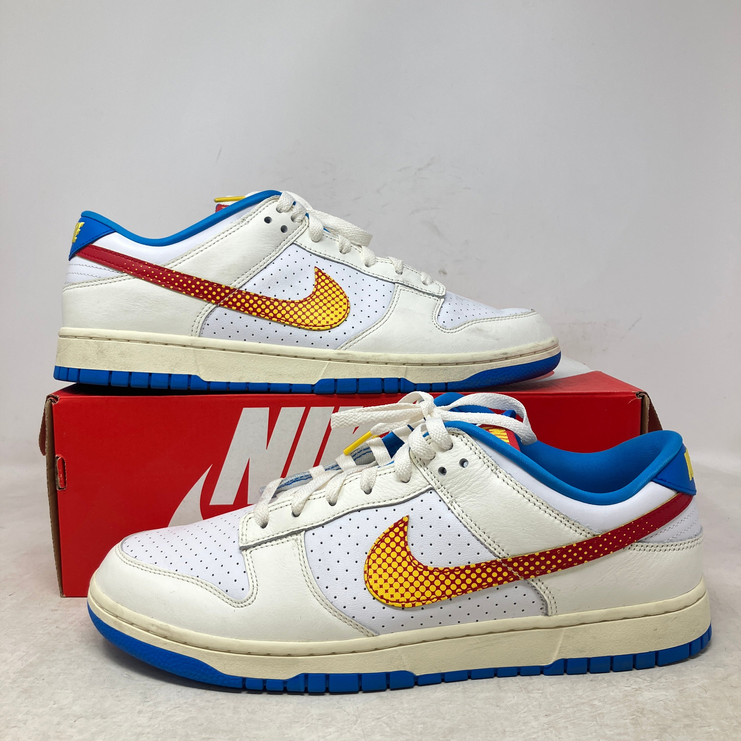 Nike Dunk Low Retro SE Pop Art Sail Photo Blue