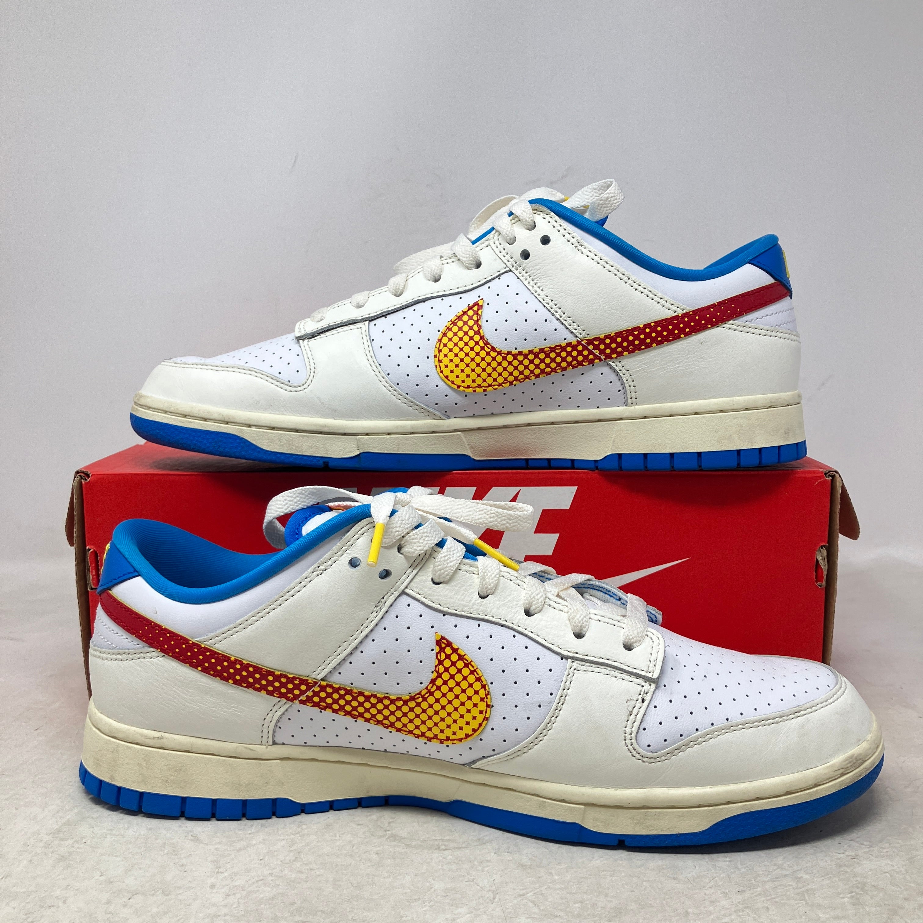 Nike Dunk Low Retro SE Pop Art Sail Photo Blue
