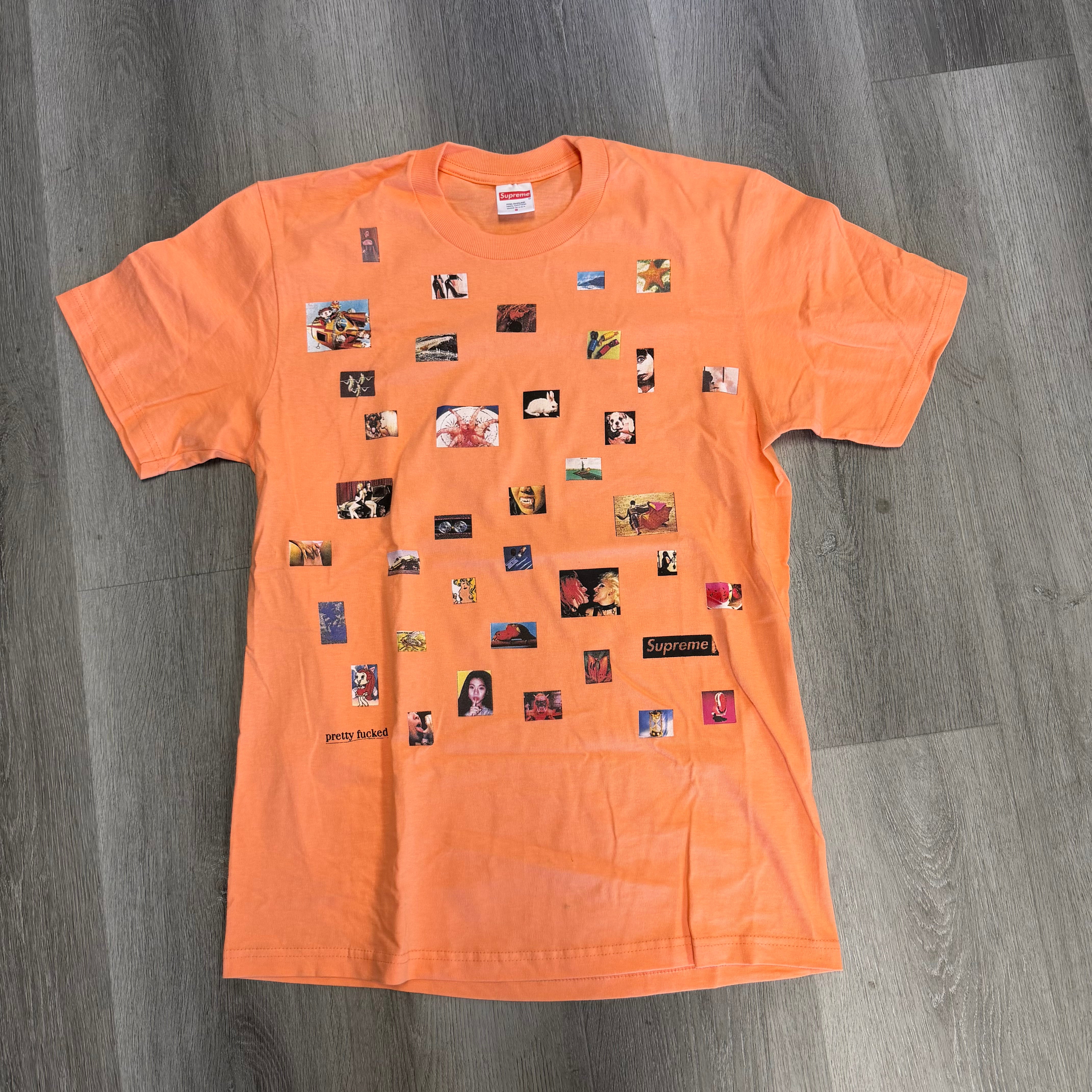 Supreme Pretty F**ked Tee Peach