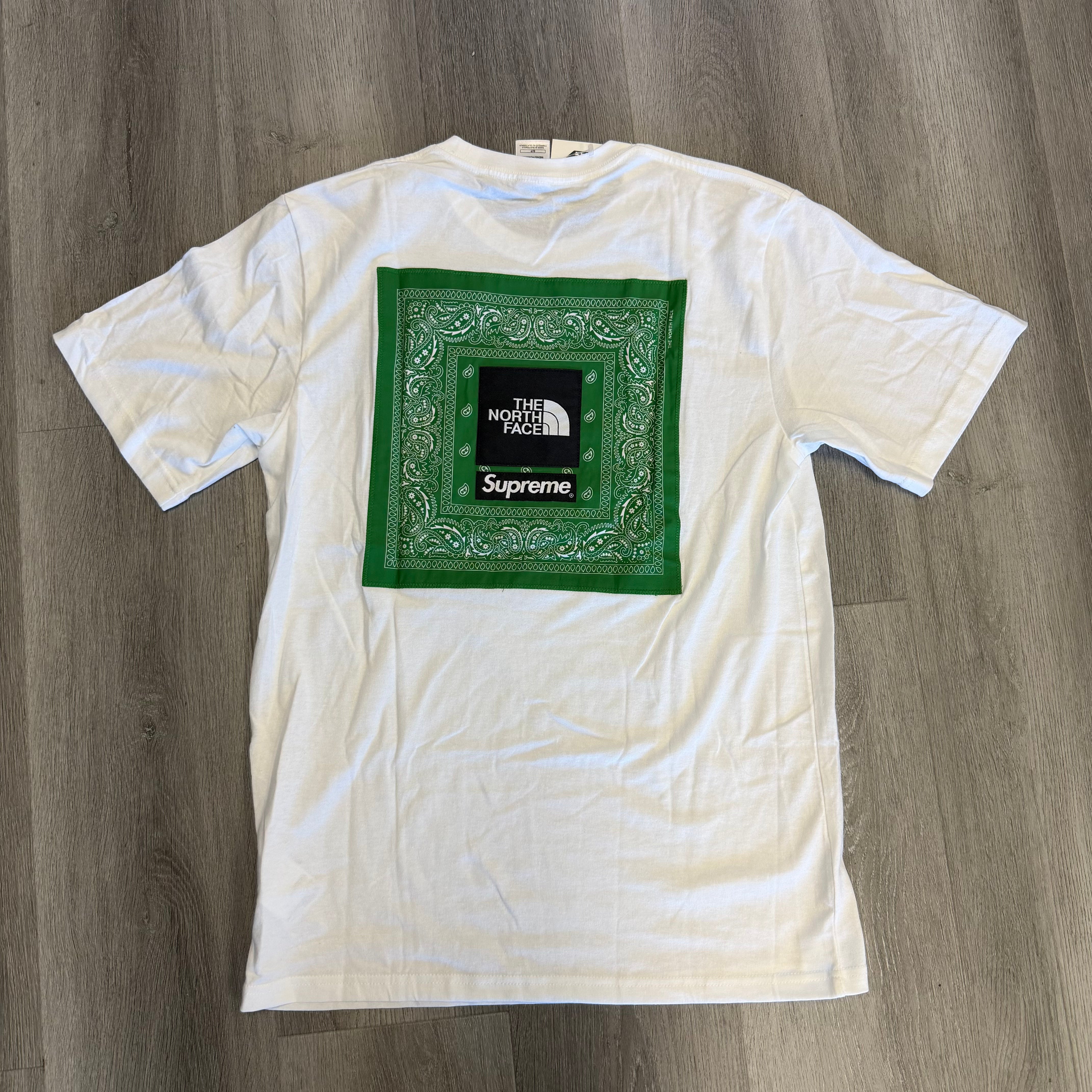 Supreme The North Face Bandana Tee White