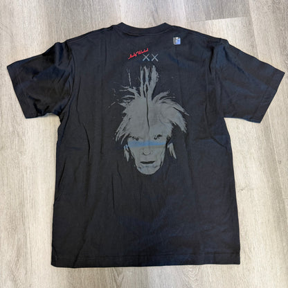KAWS x Warhol UT Graphic 476352 T-shirt Black