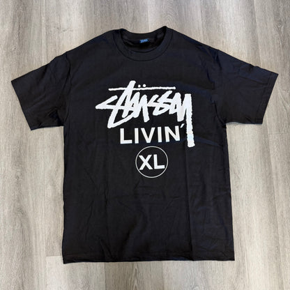 Stussy Livin' XL Tee Black