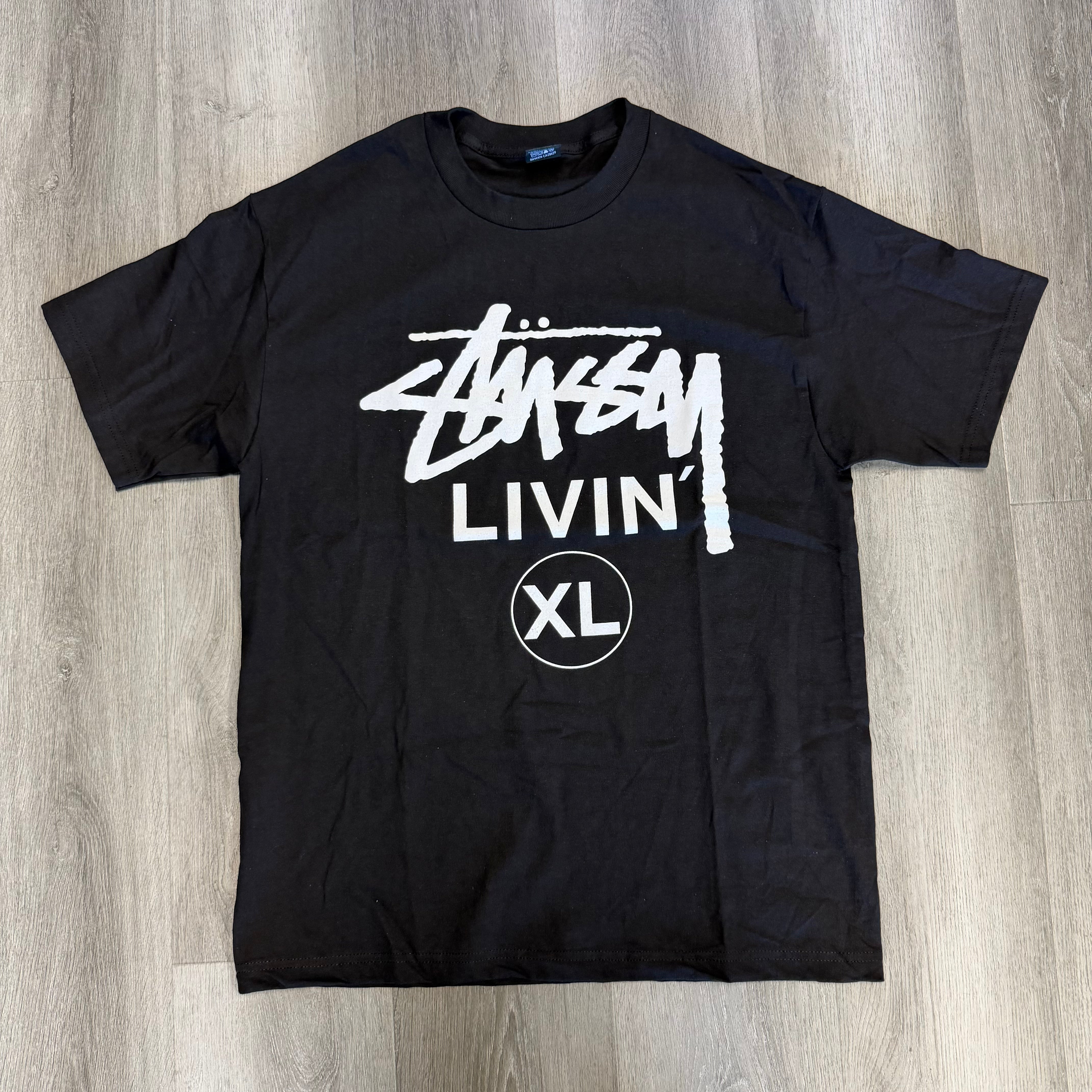 Stussy Livin' XL Tee Black