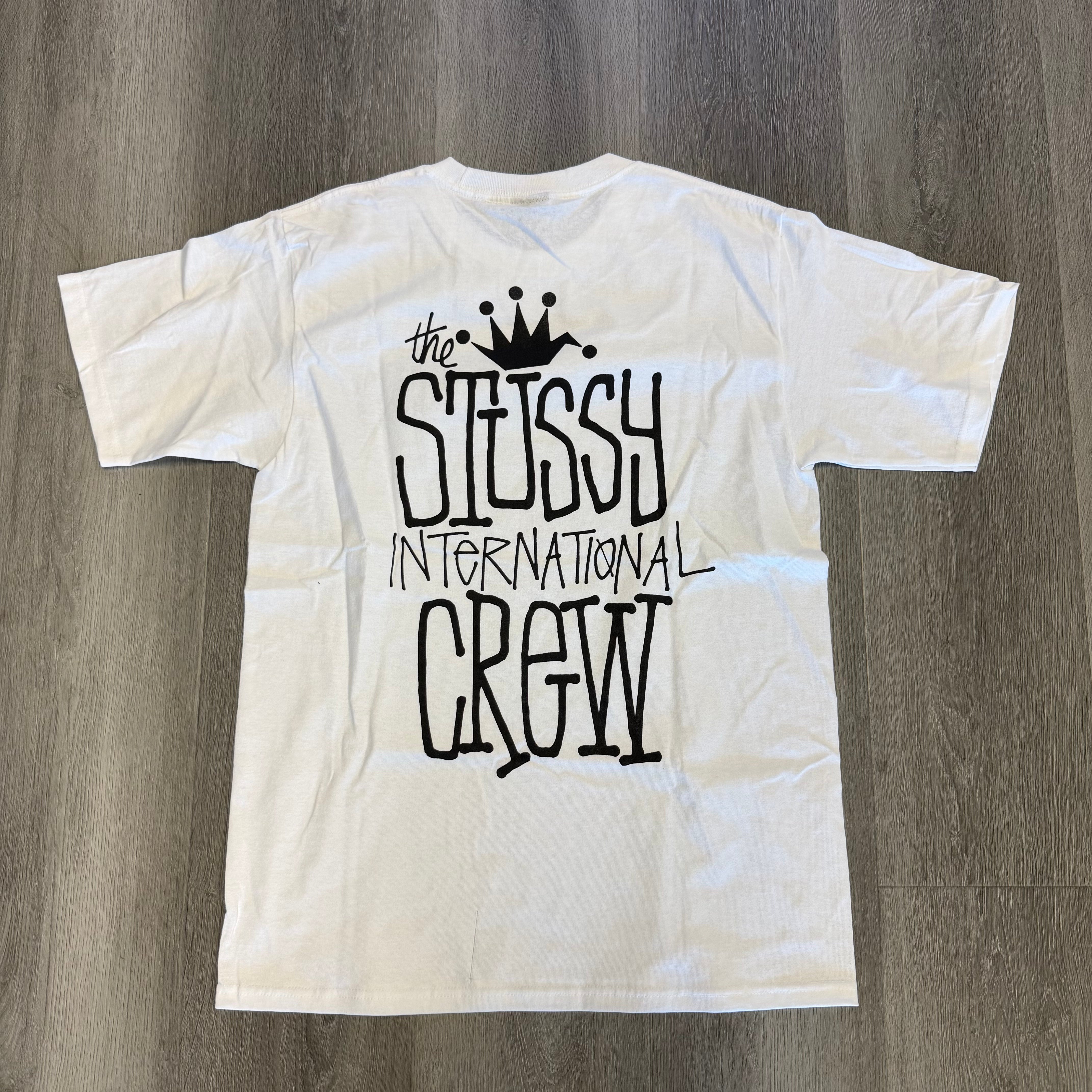 Stussy Crown International Tee White