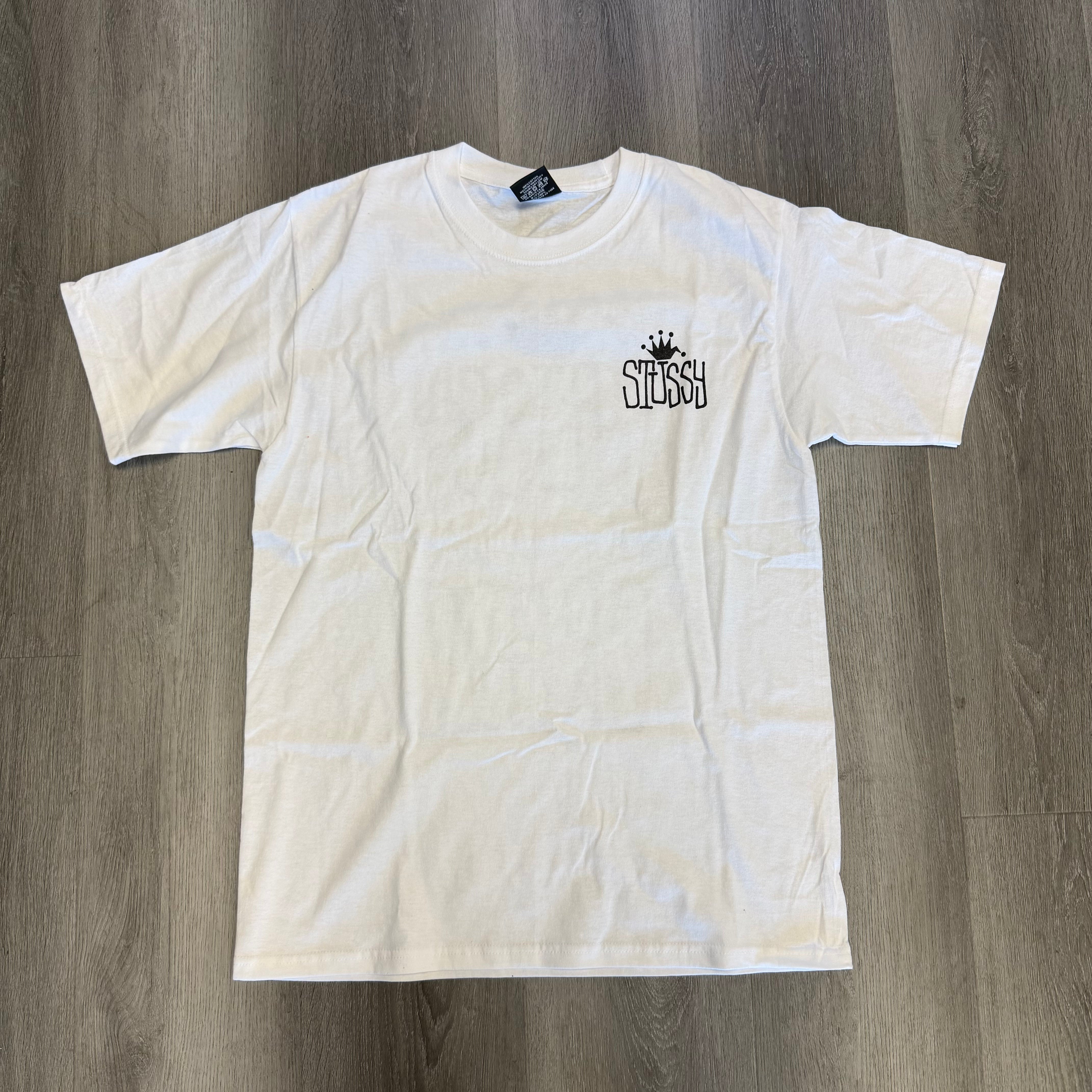 Stussy Crown International Tee White