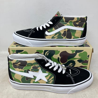 Vans LX Sk8-Mid Bape ABC Camo Black Green
