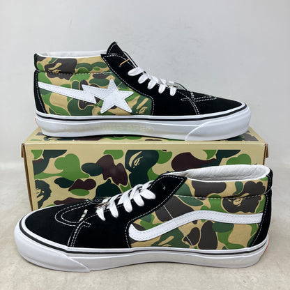 Vans LX Sk8-Mid Bape ABC Camo Black Green
