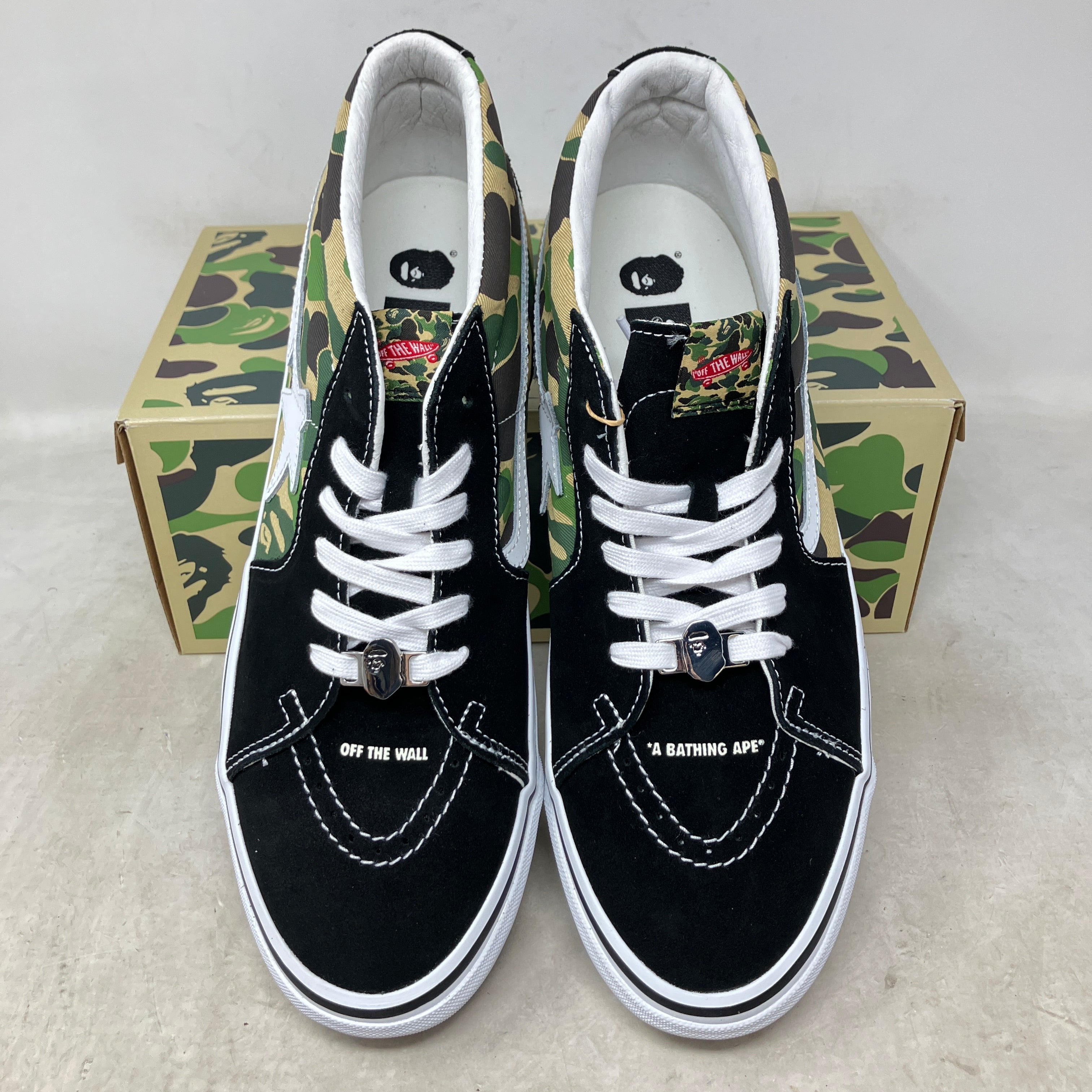 Vans LX Sk8-Mid Bape ABC Camo Black Green