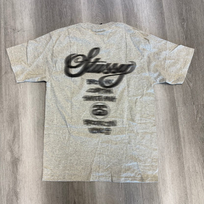Stussy Blur World Tour Tee Grey
