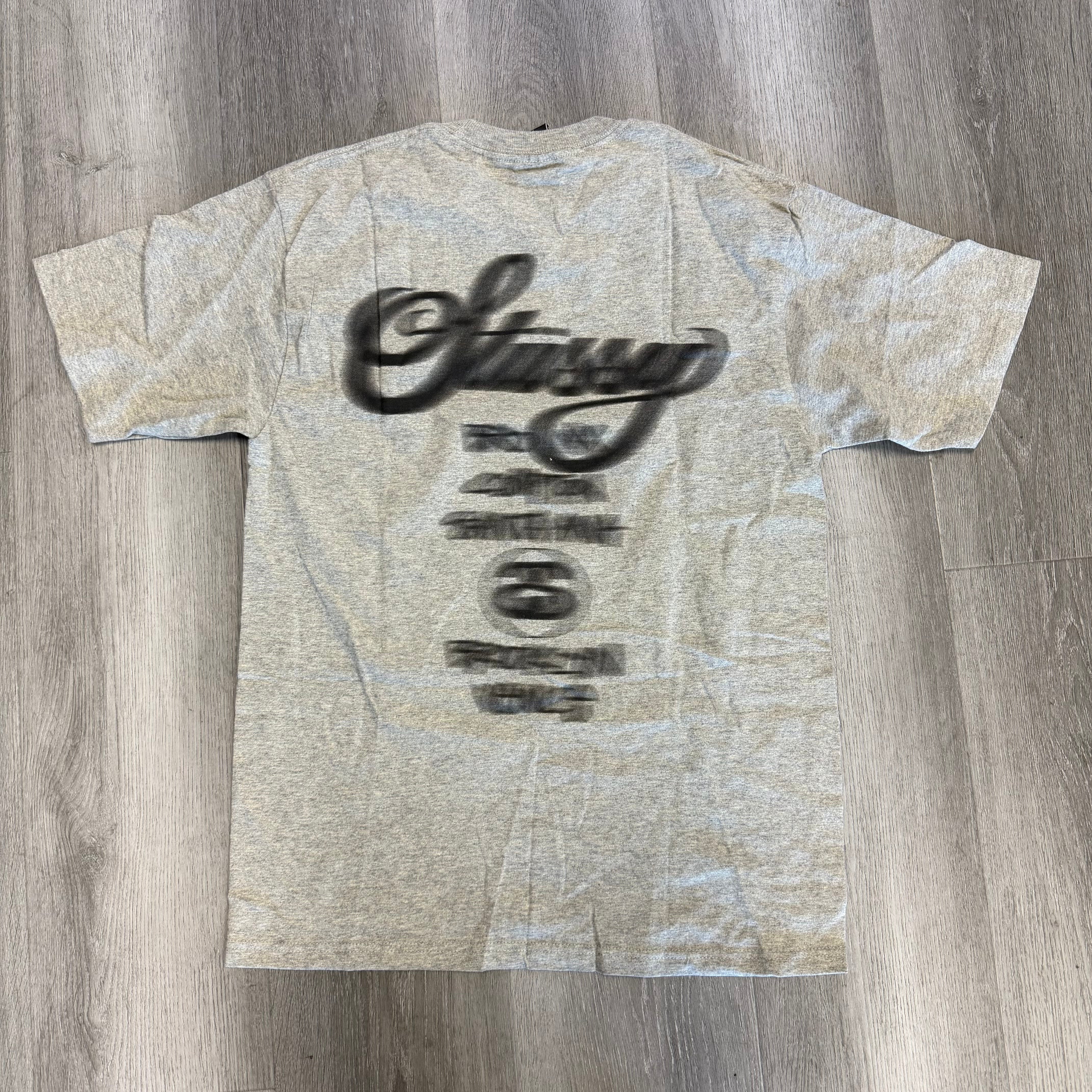 Stussy Blur World Tour Tee Grey