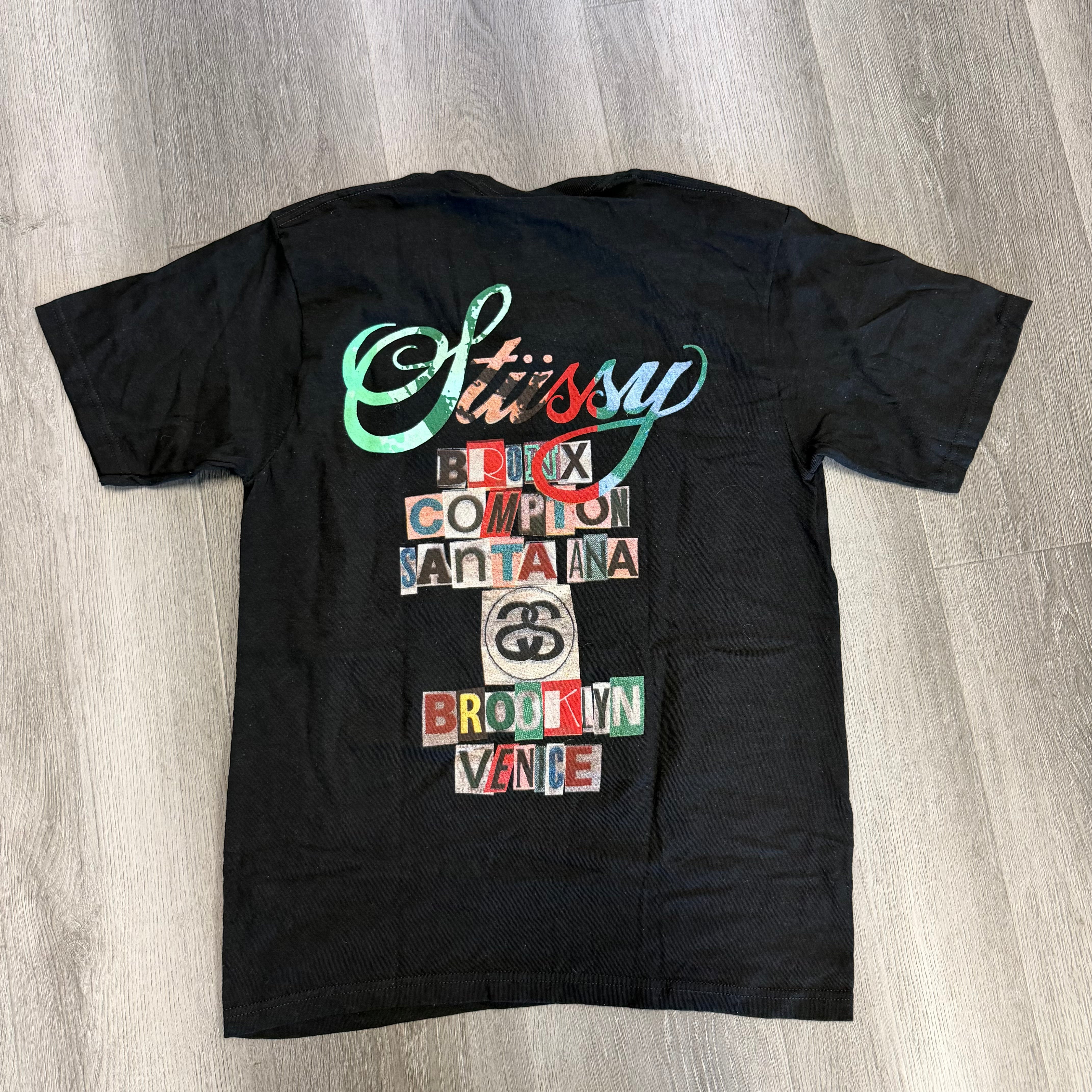 Stussy World Tour Tee Black