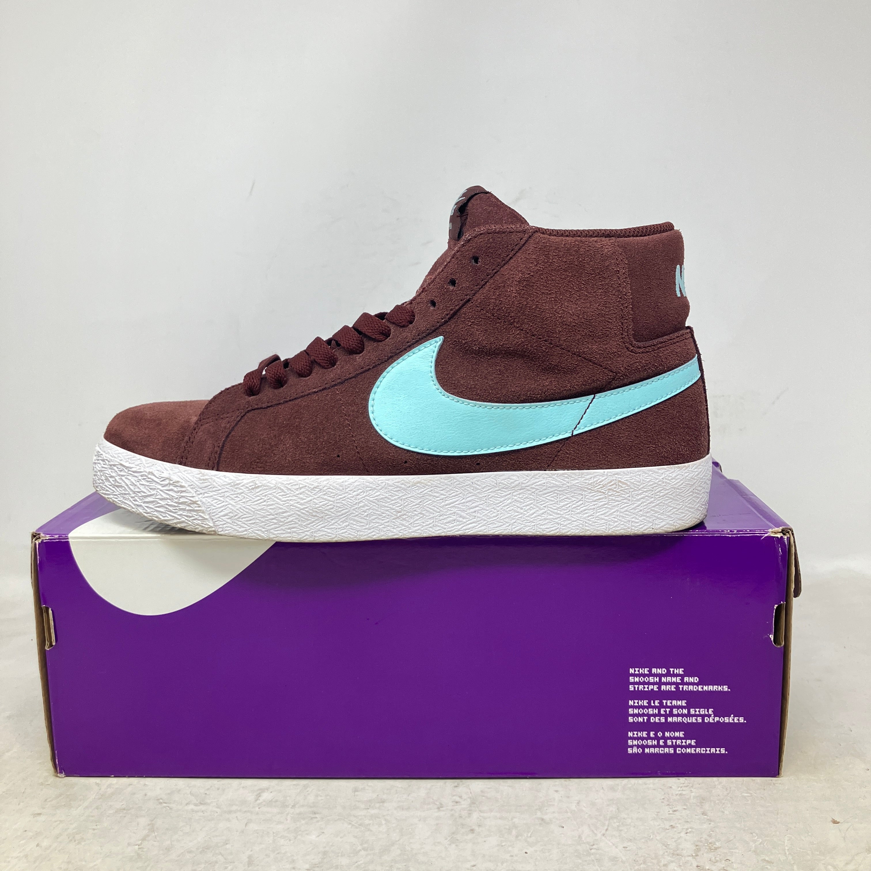 Nike Zoom Blazer Mid SB Mystic Dates Glacier Ice