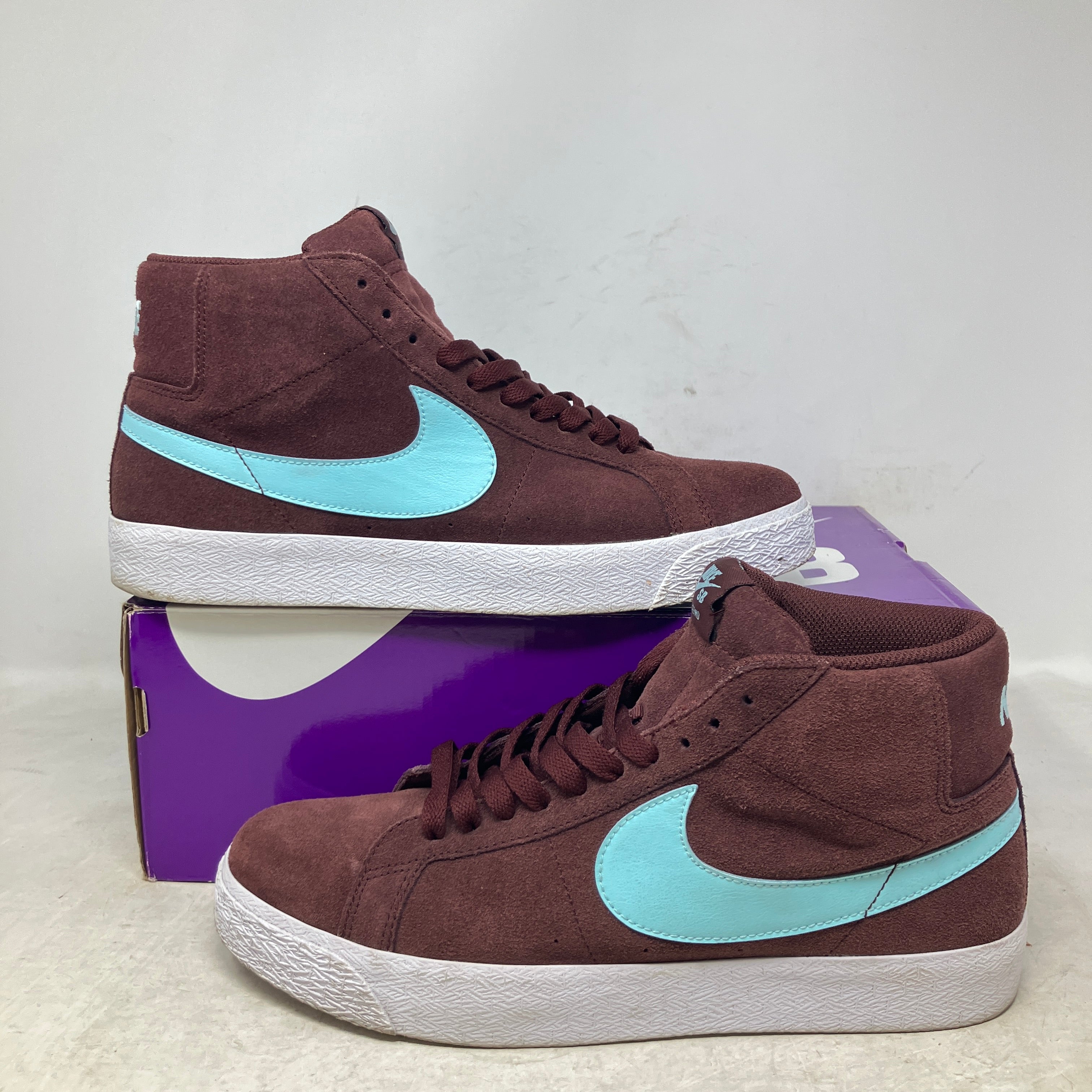 Nike Zoom Blazer Mid SB Mystic Dates Glacier Ice