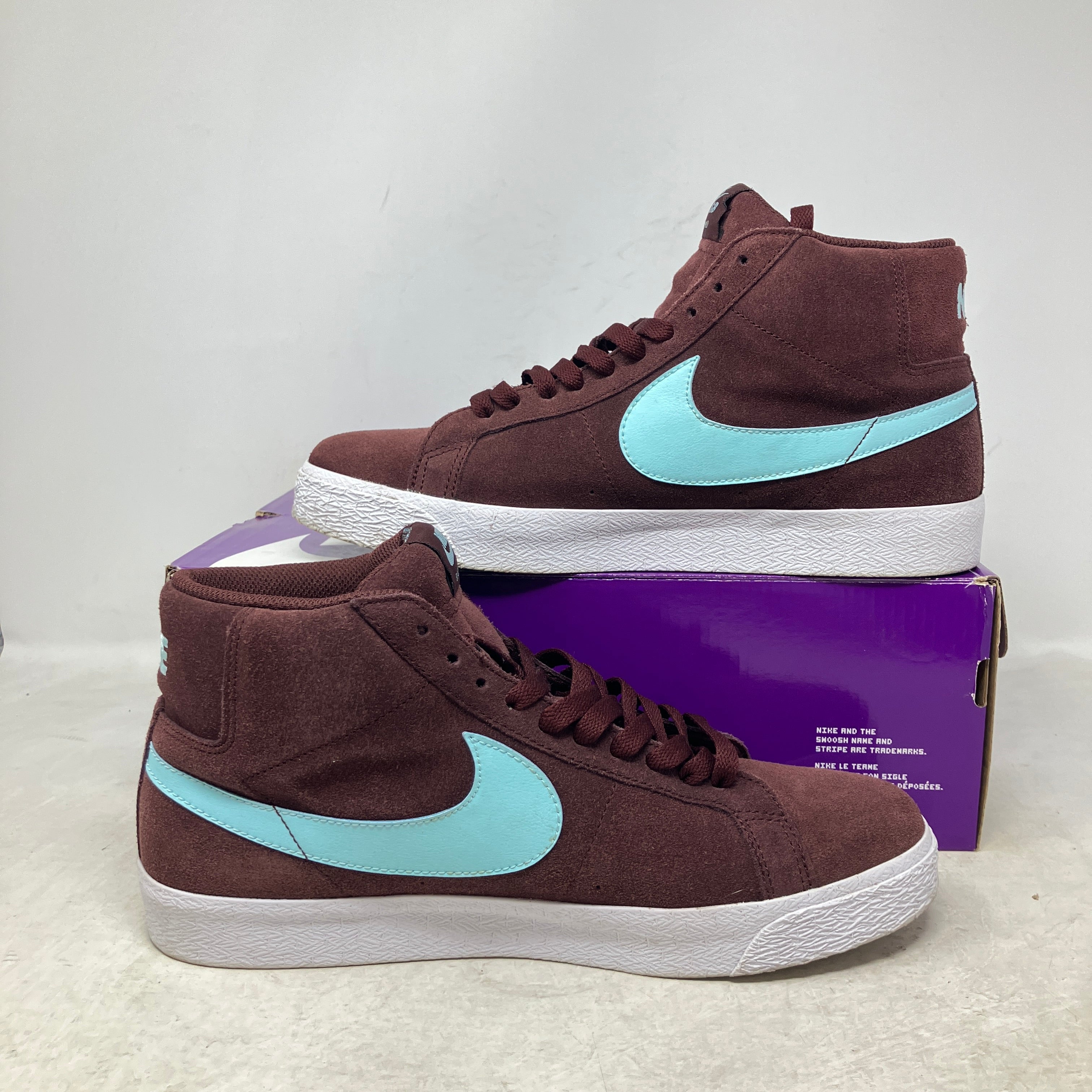 Nike Zoom Blazer Mid SB Mystic Dates Glacier Ice