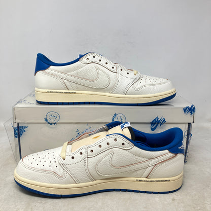Jordan 1 Retro Low OG SP Fragment x Travis Scott Sail Military Blue