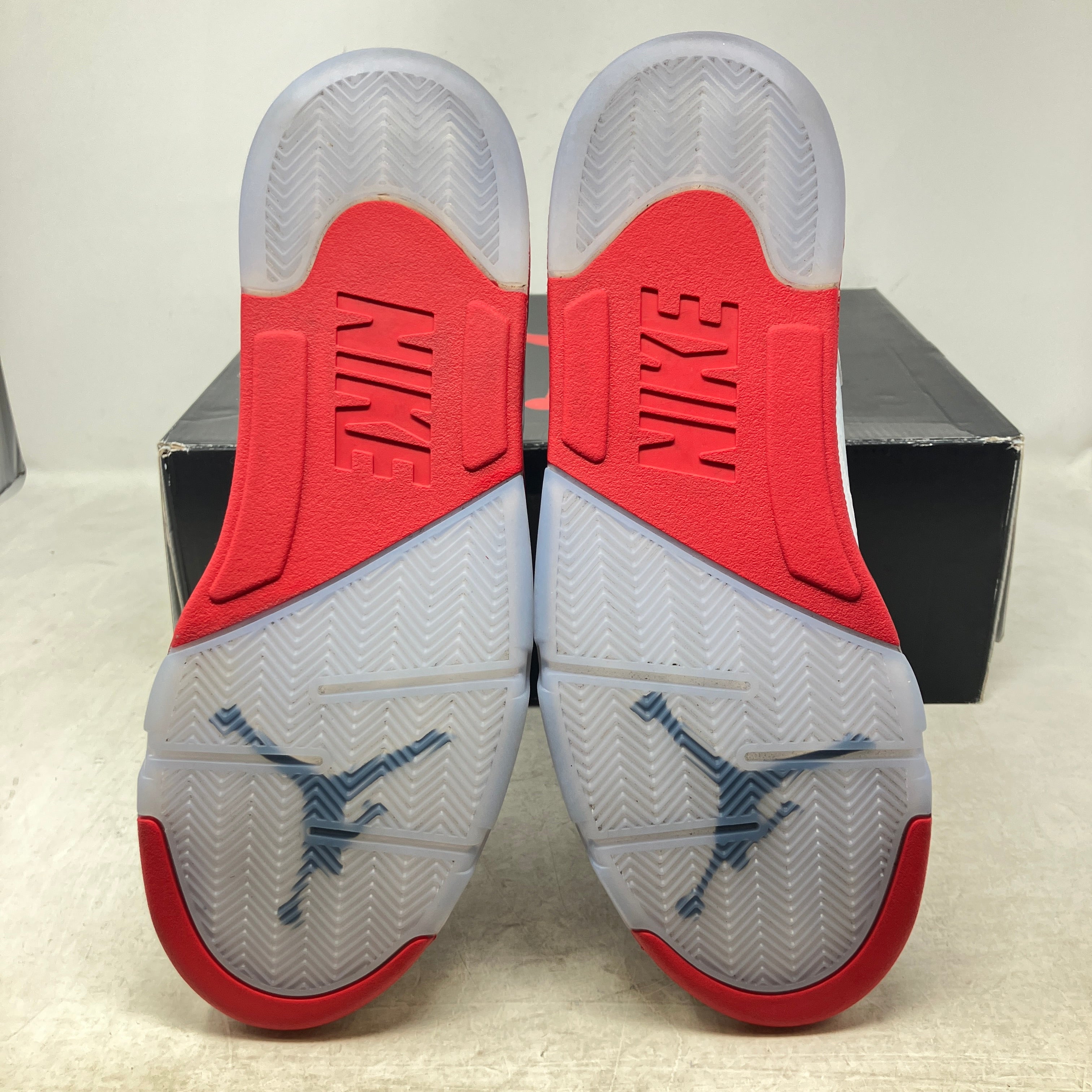 Jordan 5 Retro Fire Red Black Tongue (2025)