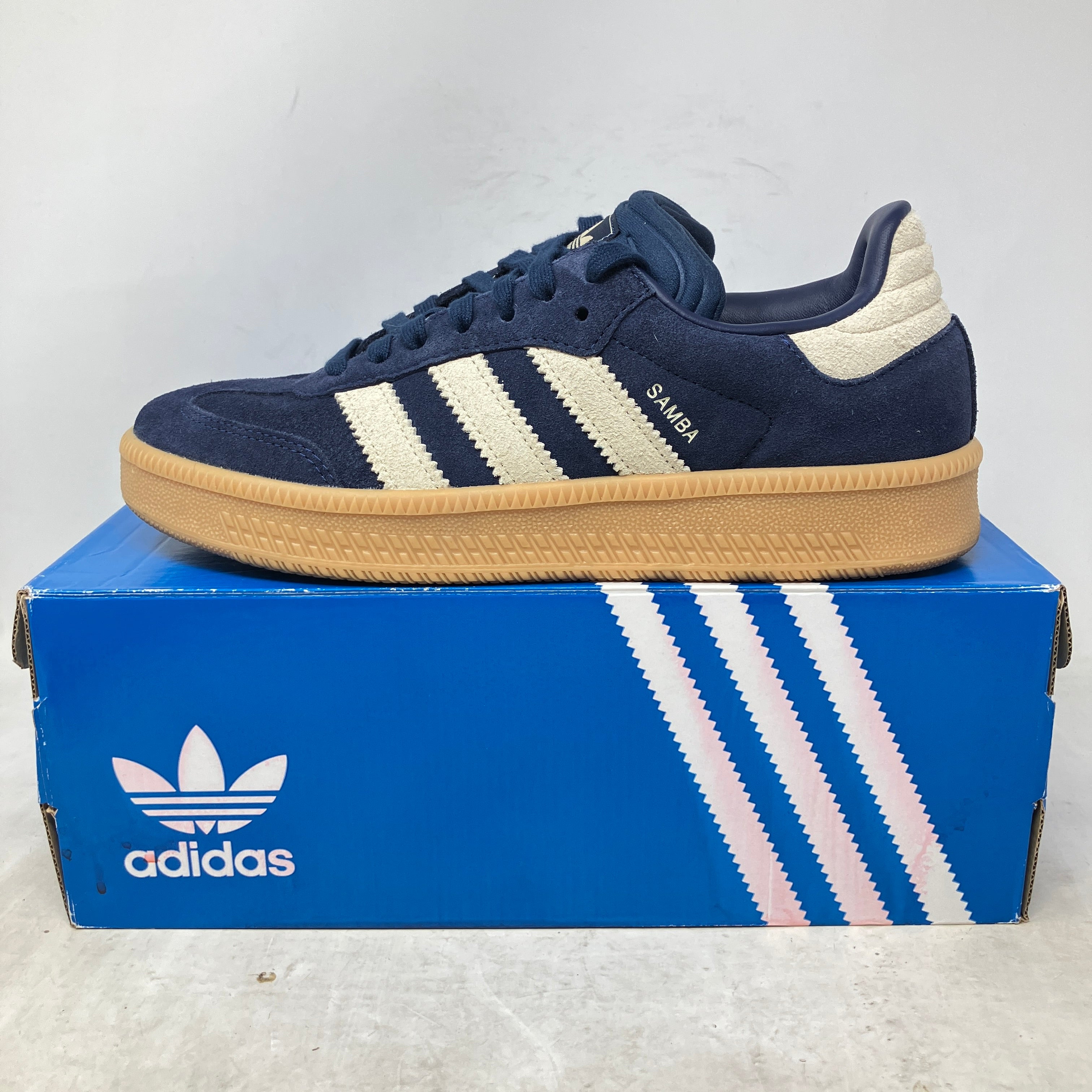 adidas Samba XLG Night Indigo Warm Vanilla