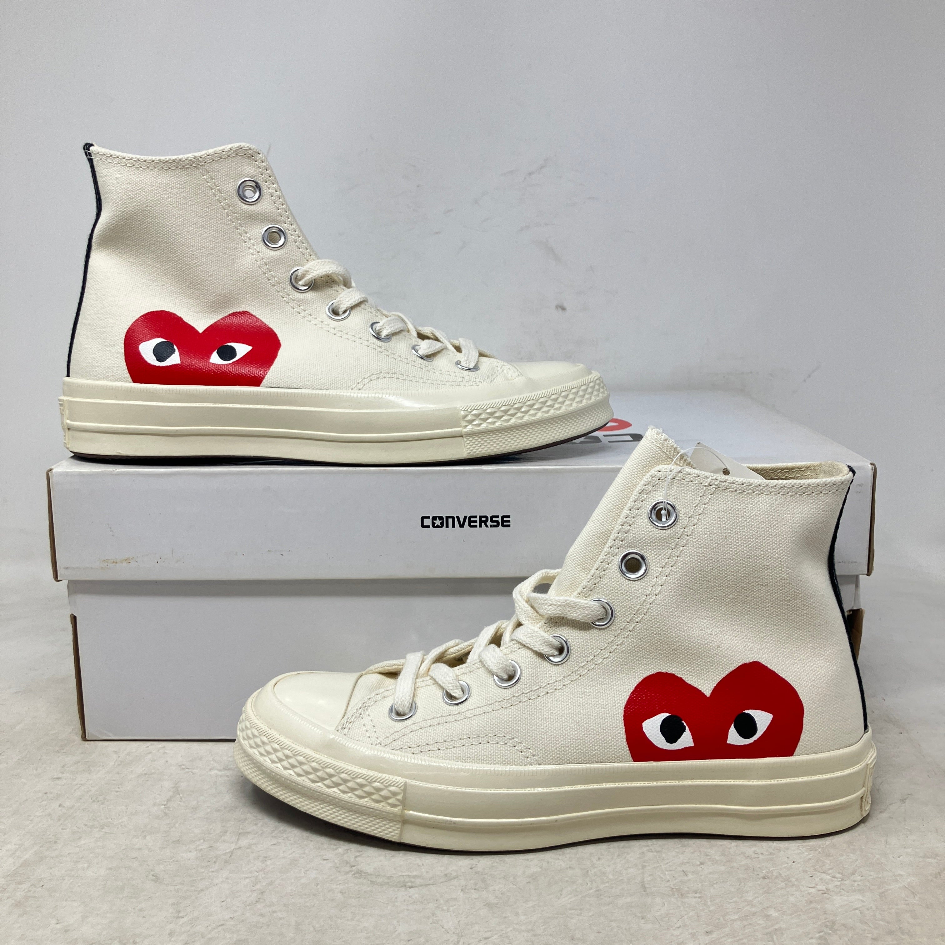 Converse Chuck Taylor All Star 70 Hi Comme des Garcons PLAY White
