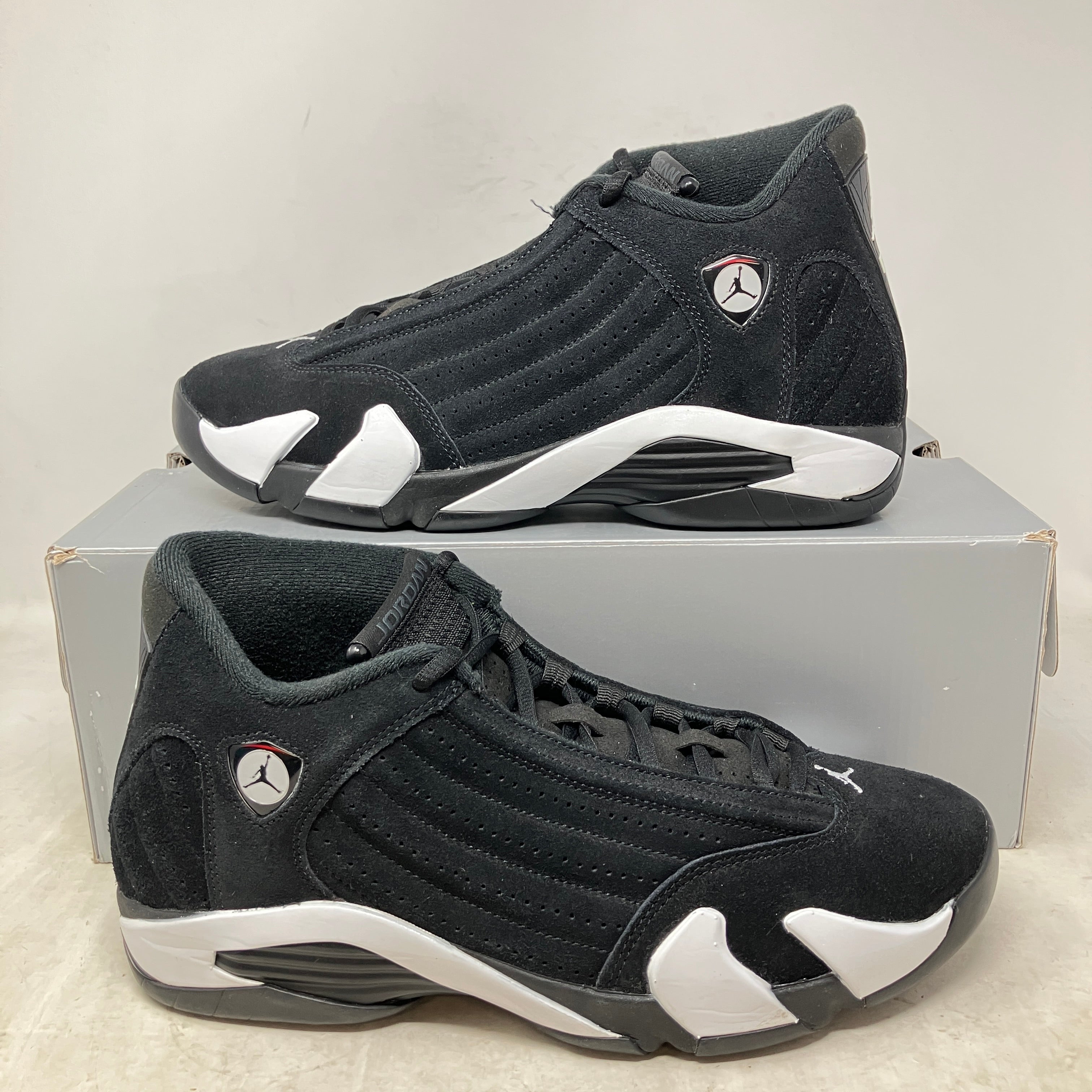 Jordan 14 Retro Black White