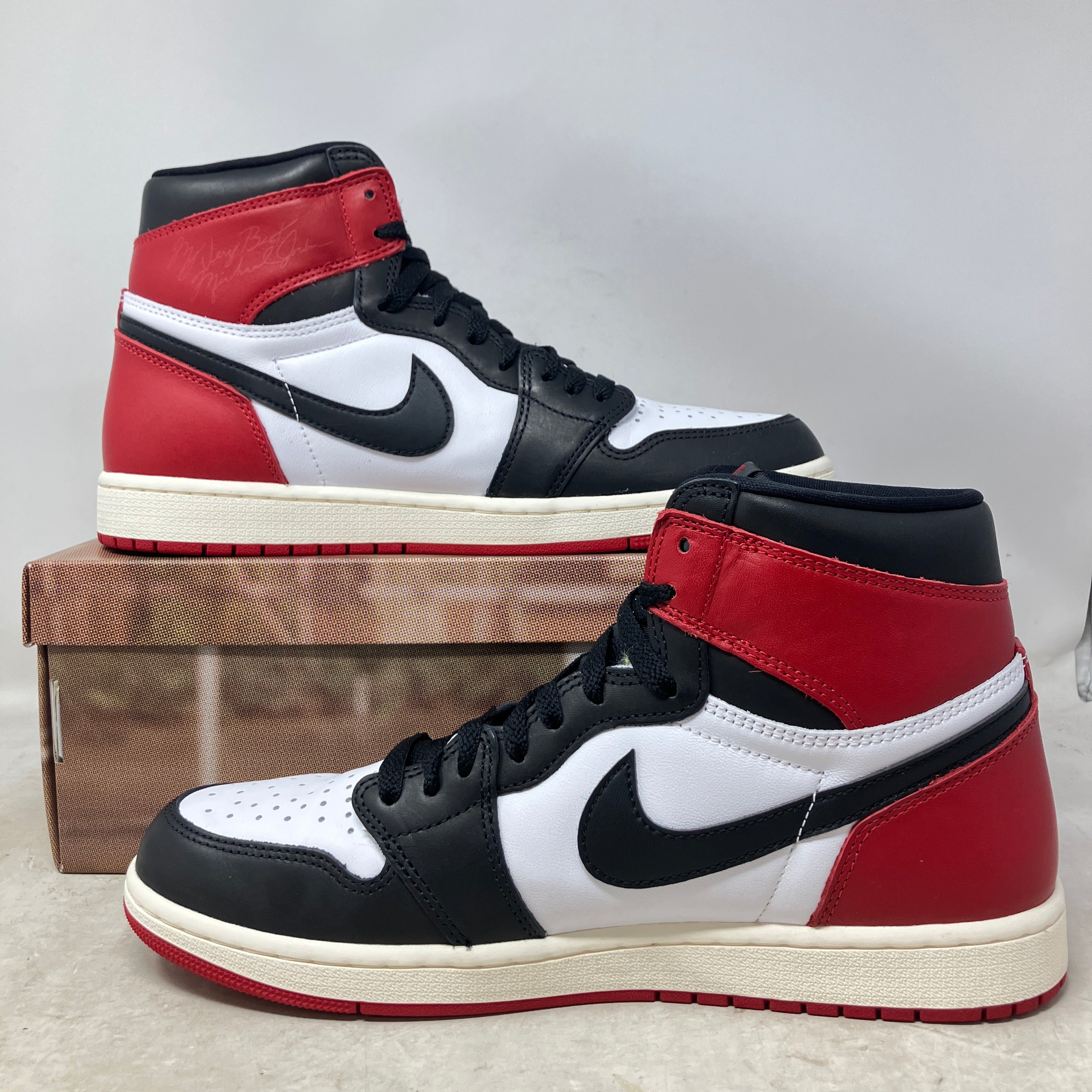 Jordan 1 Retro High OG Black Toe Reimagined
