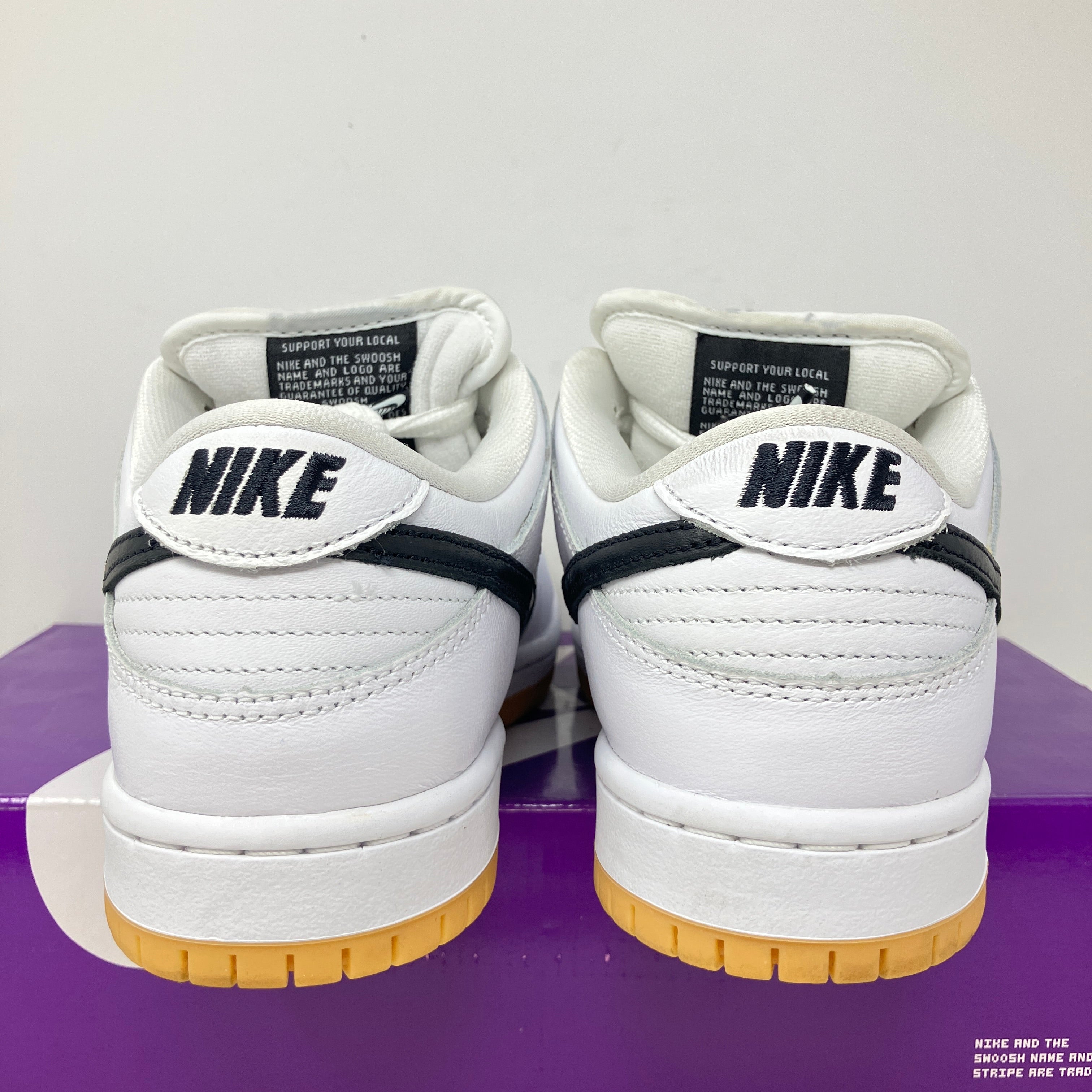 Nike SB Dunk Low Pro White Gum