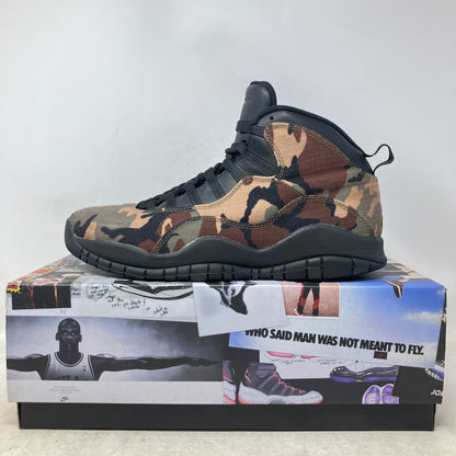 Jordan 10 Retro Woodland Camo