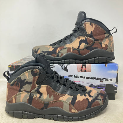 Jordan 10 Retro Woodland Camo