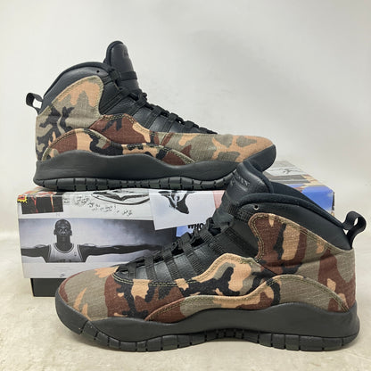 Jordan 10 Retro Woodland Camo