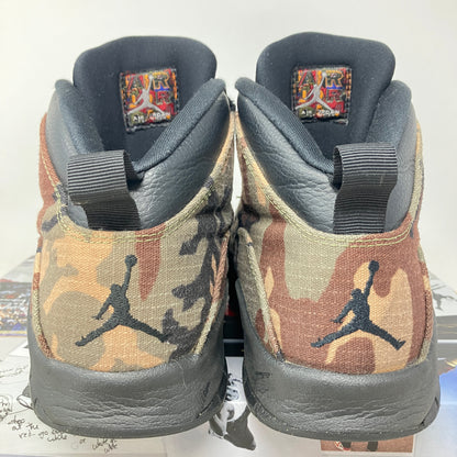 Jordan 10 Retro Woodland Camo